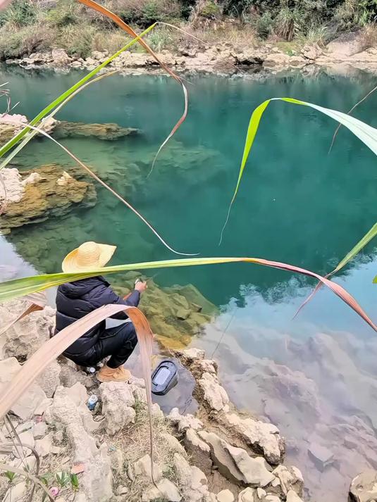 要想鱼儿钓上岸选位很关键