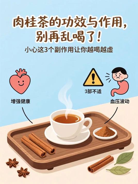 肉桂茶的功效与作用，别再乱喝了！小心这3个副作用让你越喝越虚 #健康扬帆季#