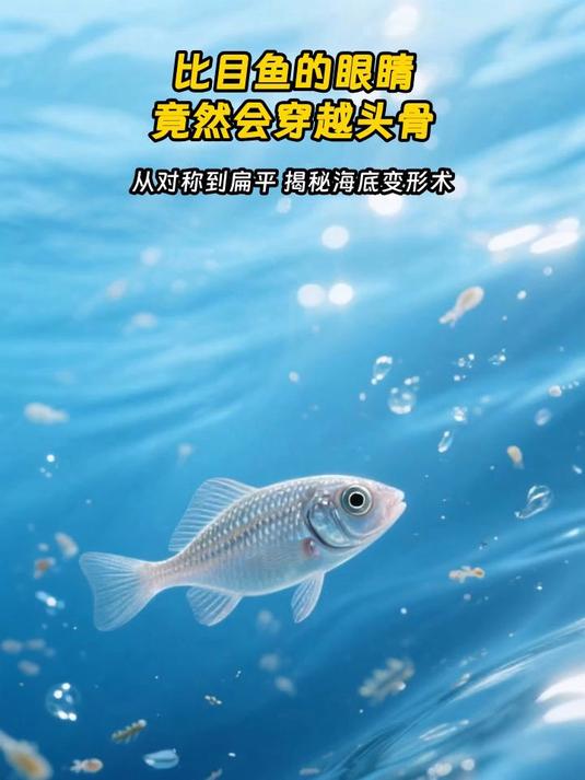 比目鱼的眼睛竟然会穿越头骨