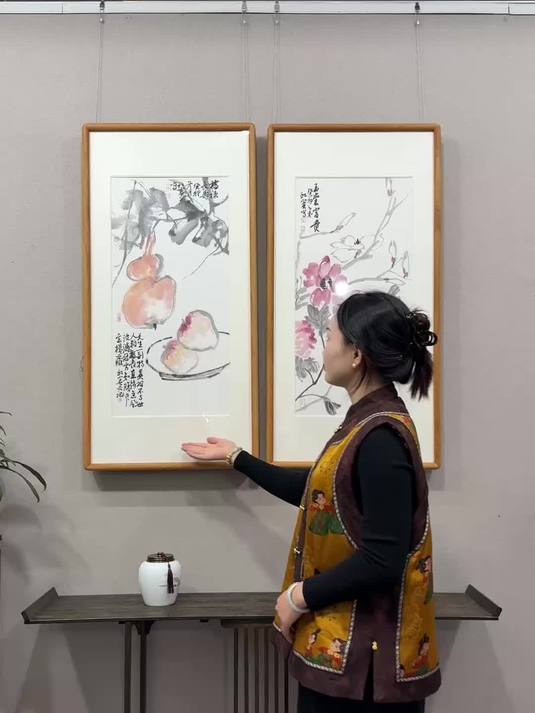 适合挂餐厅玄关的挂画