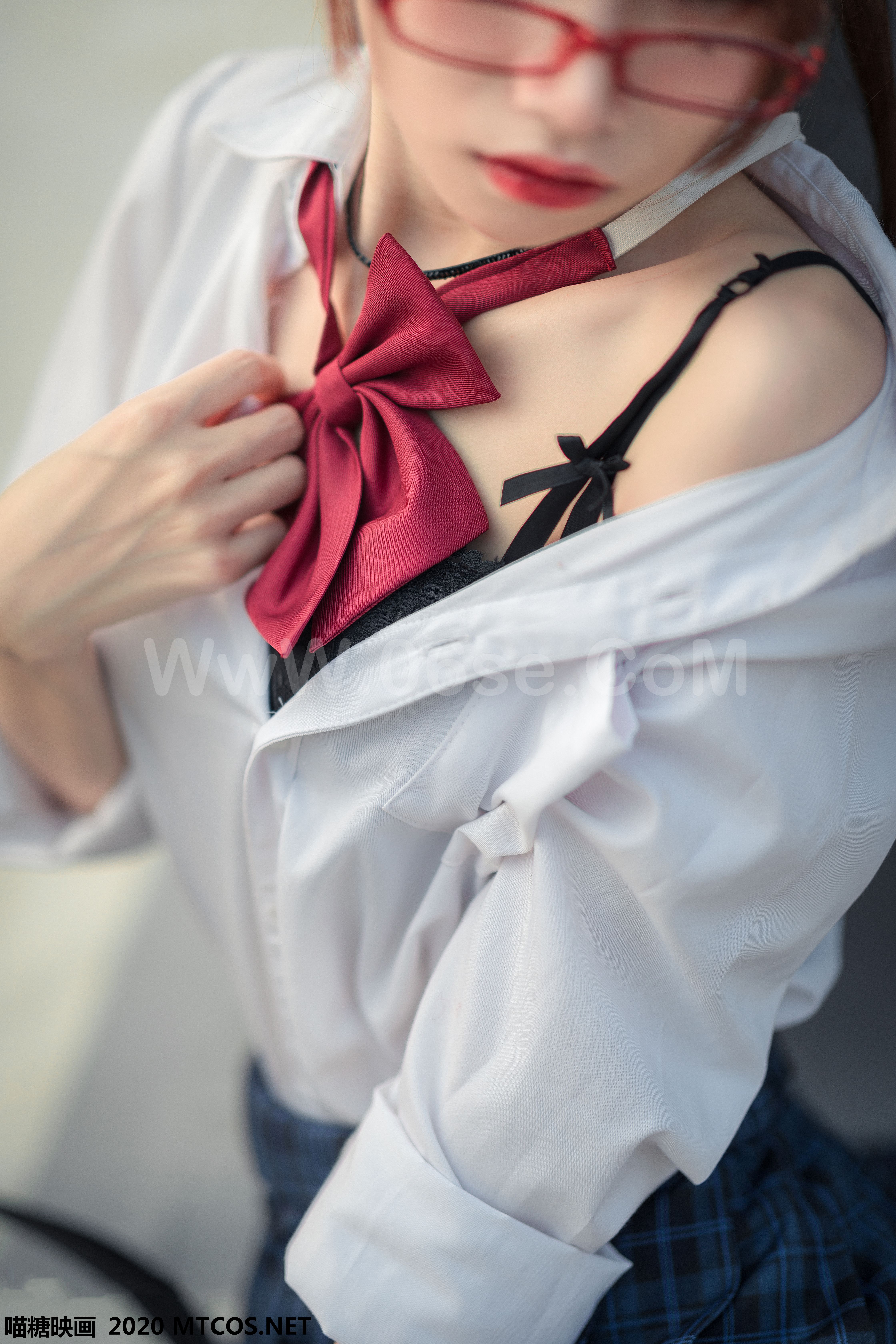 图片[27]-[MTCos] 喵糖映画 Vol.098 渡边爻爻爻子 JK制服少女-六色网
