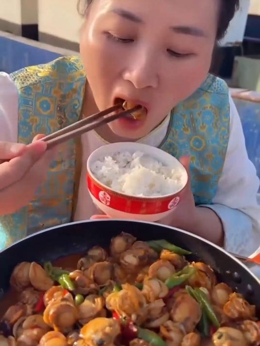 咱卖的扇贝肉,做扇贝粥挺营养