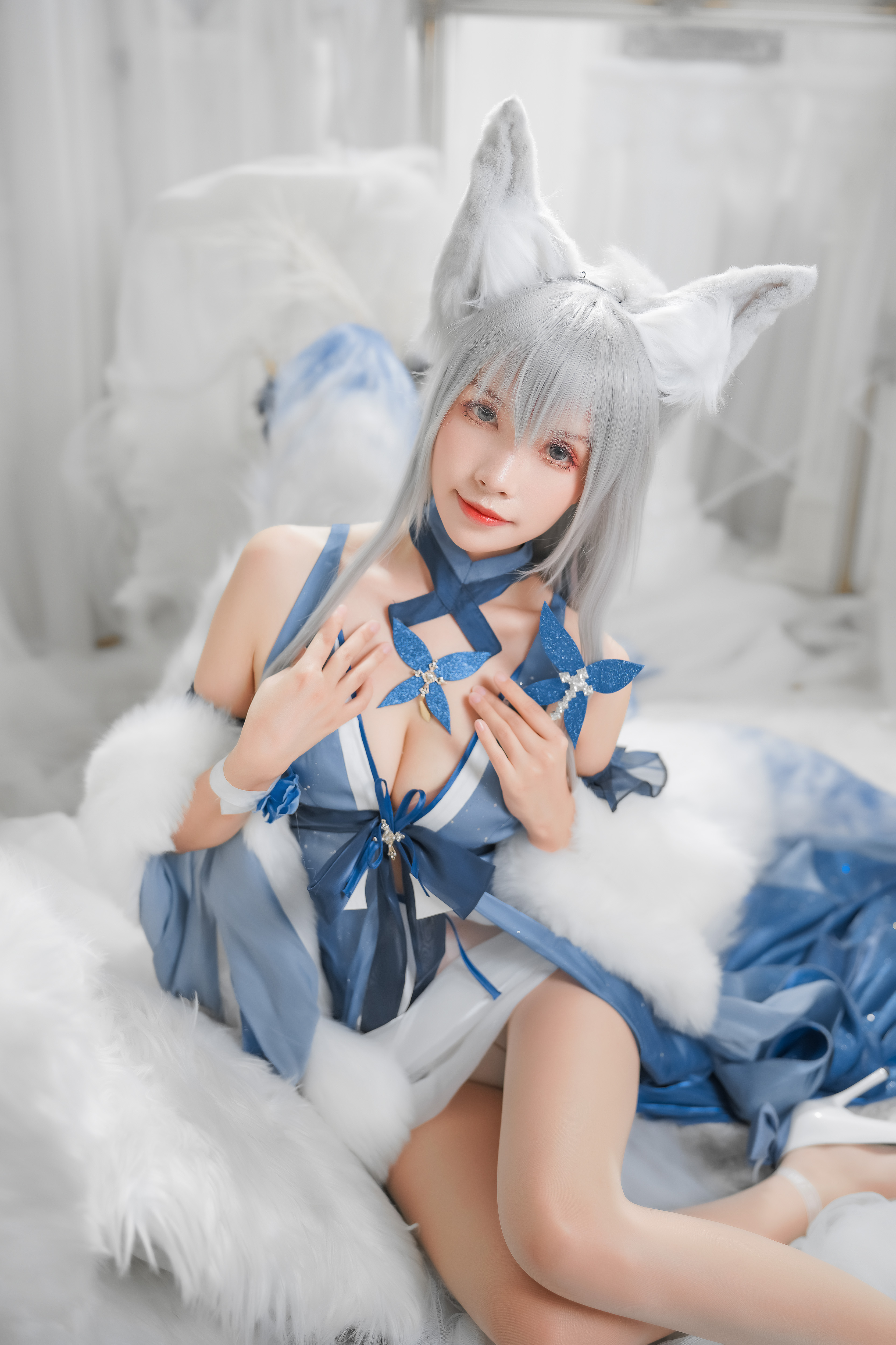 Neko薇薇 NO.002— 信浓礼服 [30P74M]-六色网