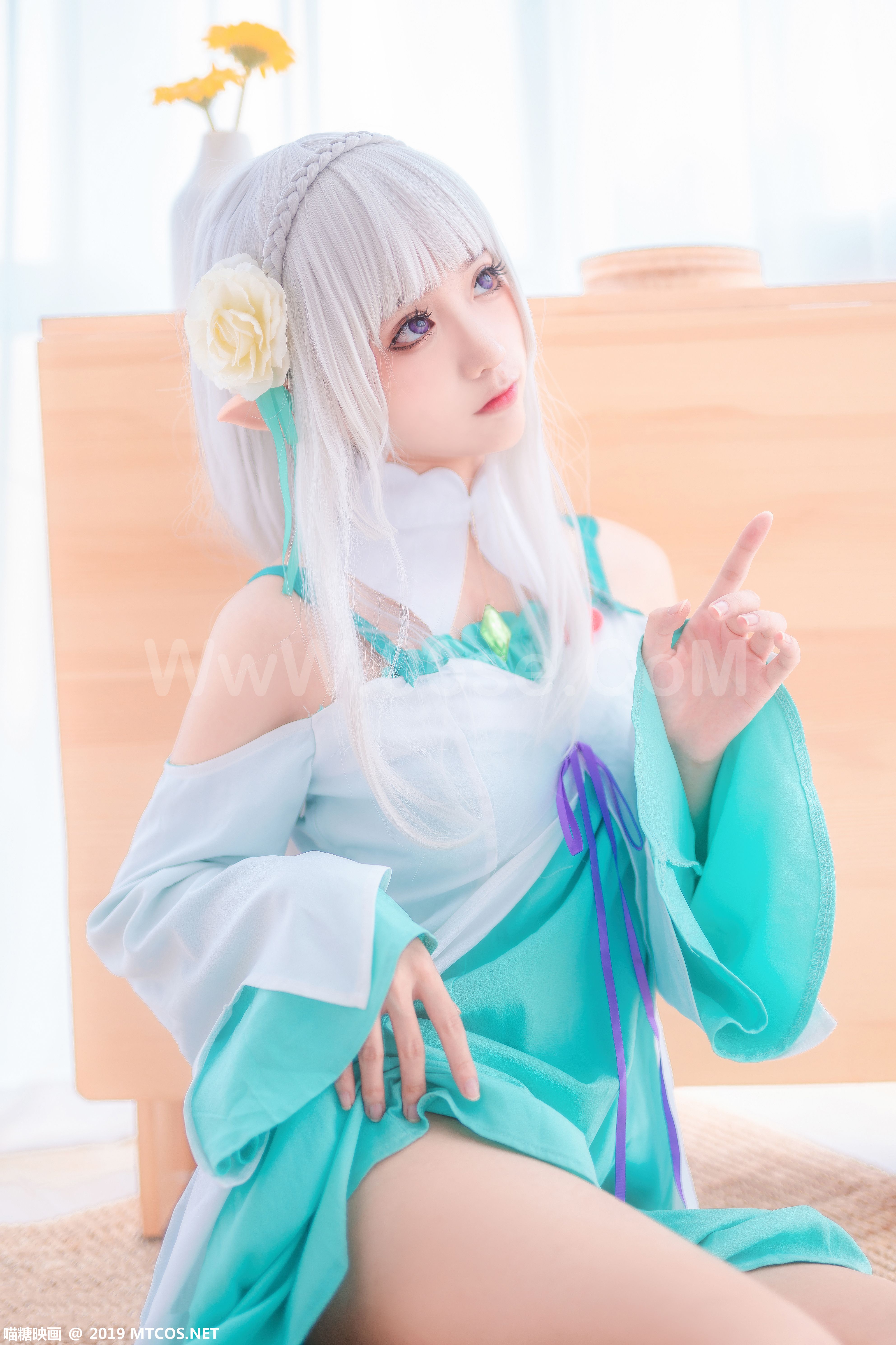 [MTCos] 喵糖映画 Vol.020 蠢沫沫 艾米莉亚-六色网-六色网