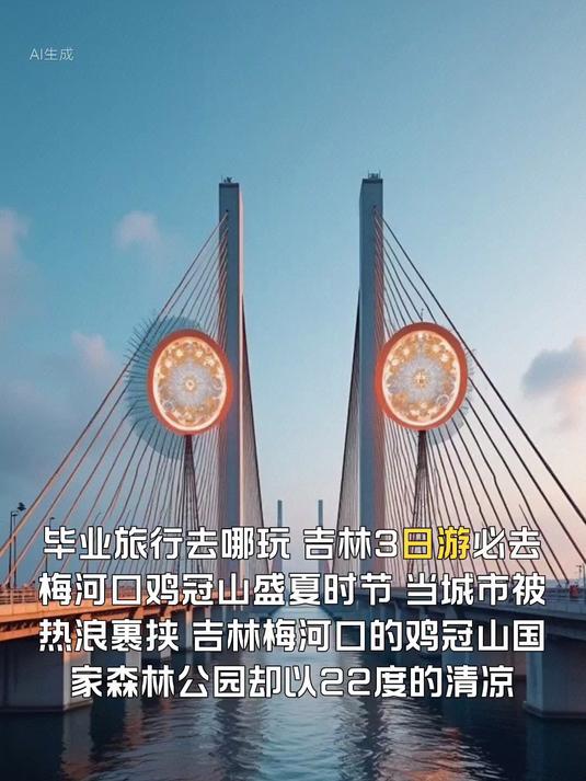 毕业旅行去哪玩,吉林旅游必去梅河口鸡冠山