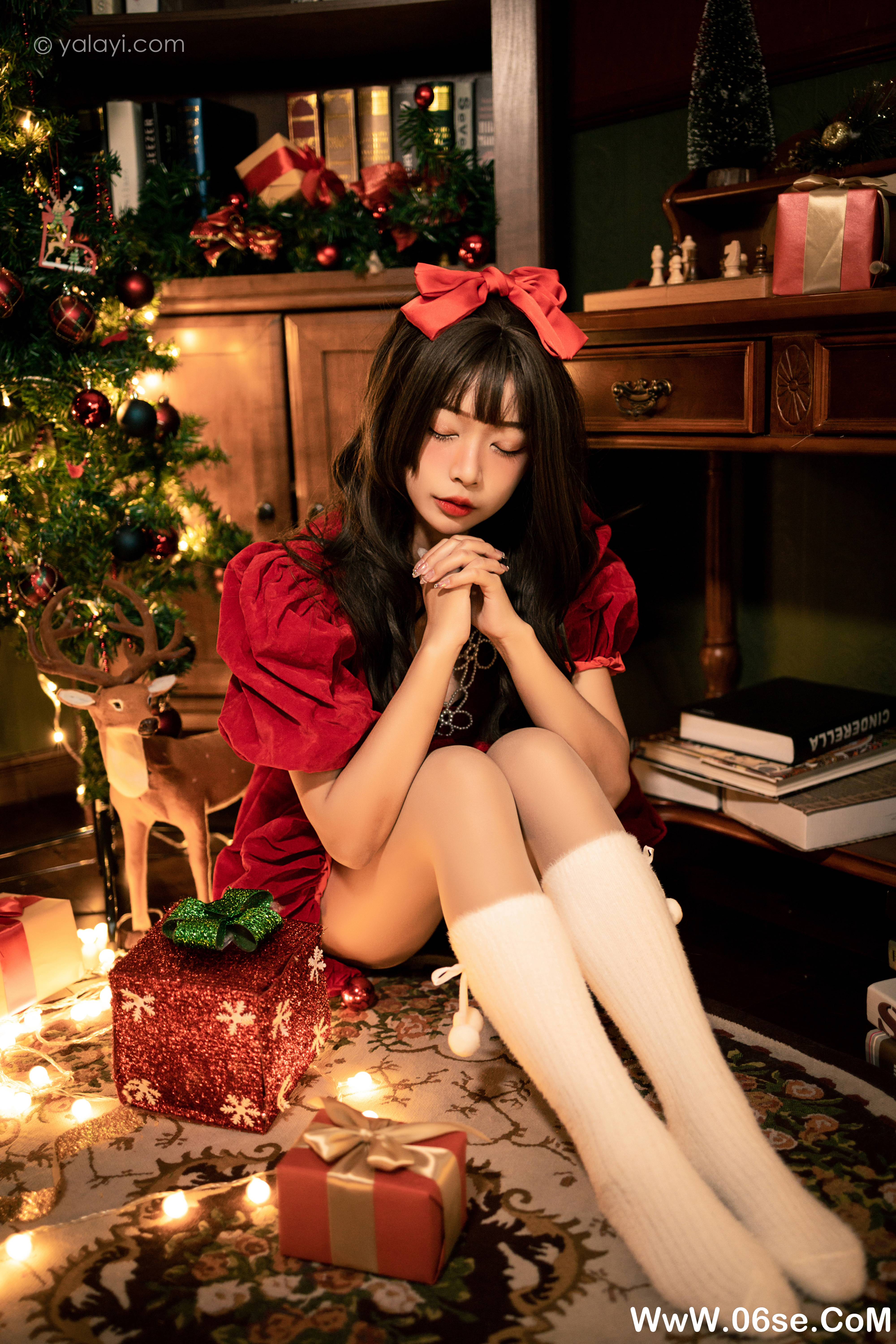 图片[37]-[YALAYI雅拉伊] 2021.12.20 NO.875 阿禾《快乐圣诞》[40+1P701M]-六色网