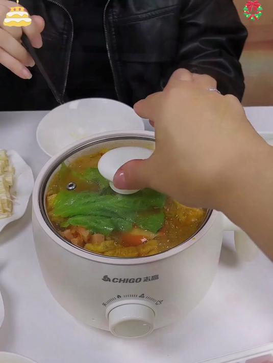 学生宿舍一人食神器!加深锅体煮面不溢锅,多功能煎煮炖都行