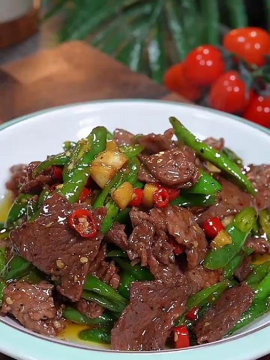 辣椒炒牛肉百吃不厌