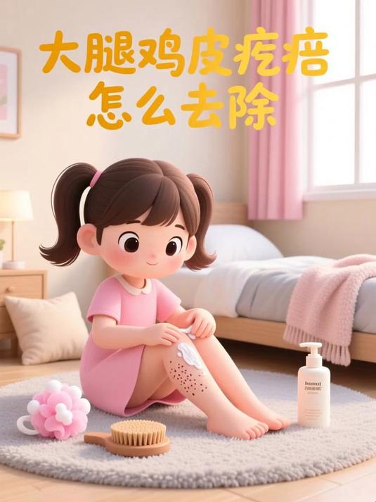 大腿鸡皮疙瘩怎么去除