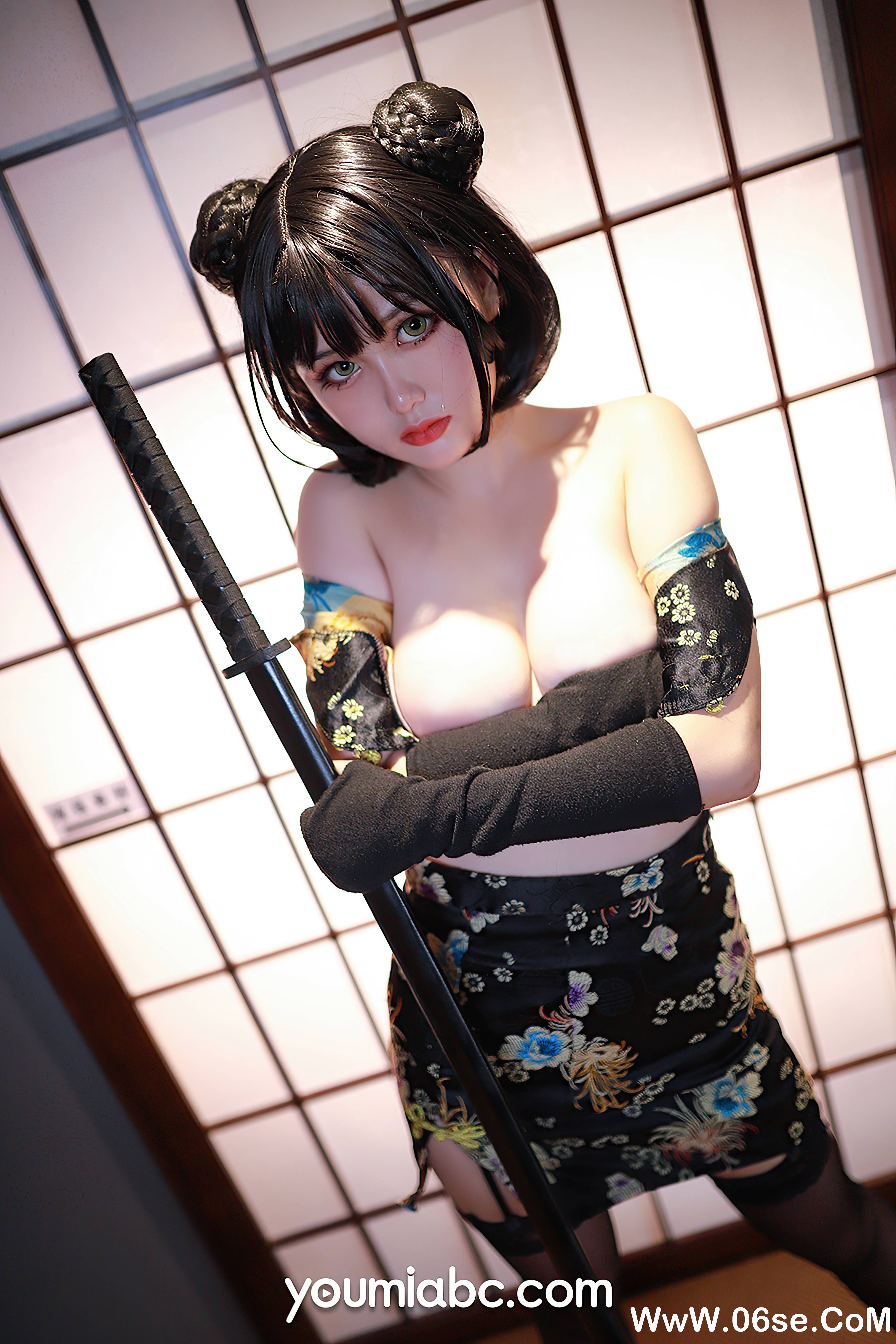 图片[33]-[YouMi尤蜜] 2020.12.12 旗袍武士娘 您的蛋蛋[32+1P649M]-六色网