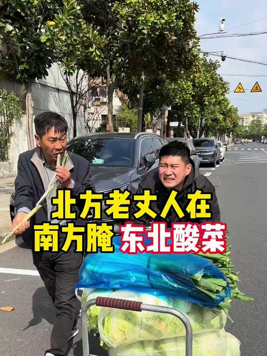 看看北方老丈人在南方腌东北酸菜……#老丈人# #搞笑# #搞笑家庭欢乐多#