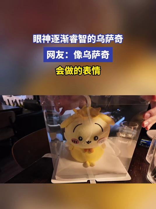 眼神逐渐睿智的乌萨奇 网友:像乌萨奇会做的表情