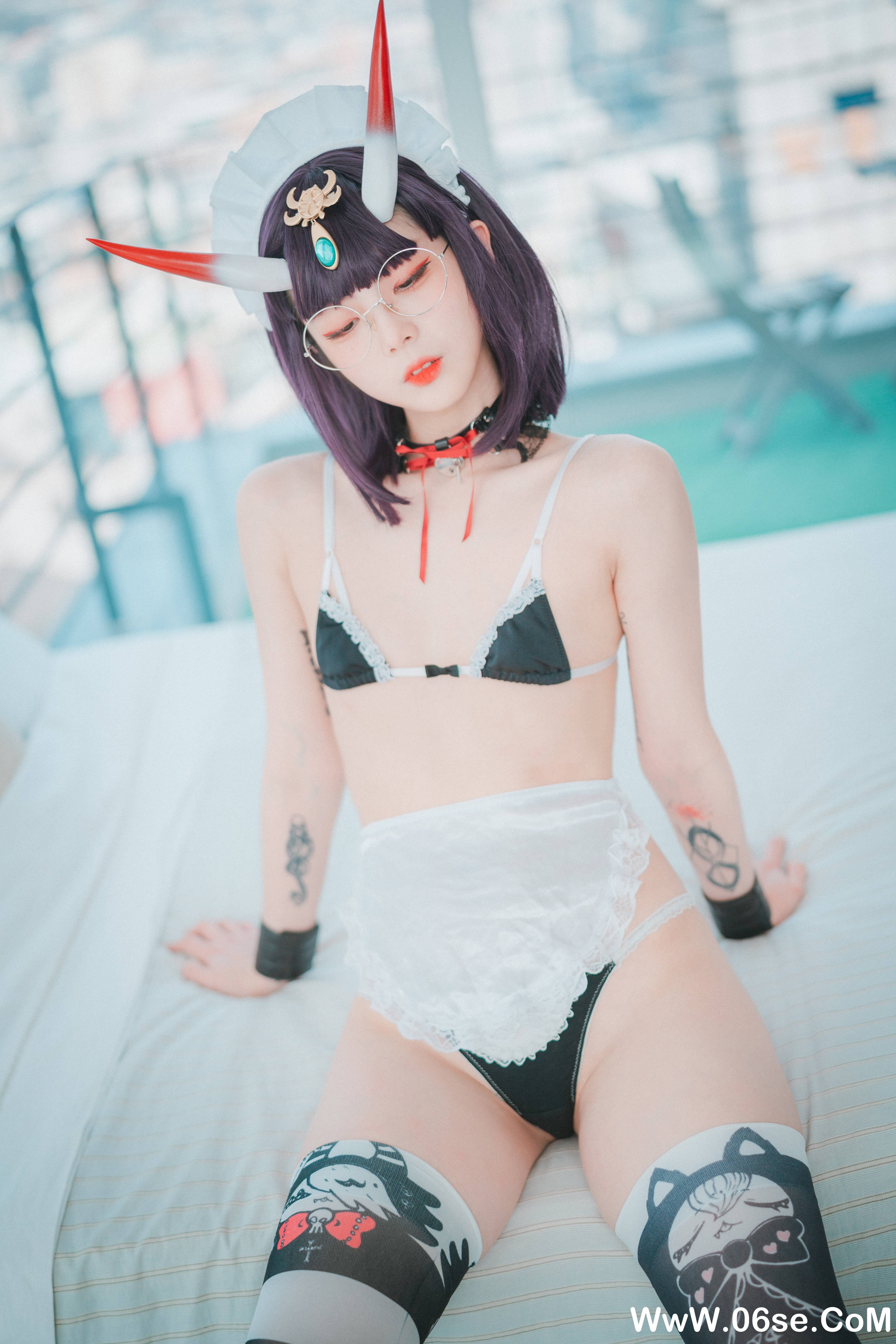 图片[44]-DJAWA – NO.104 Shuten Douji Maid [71P699M]-六色网