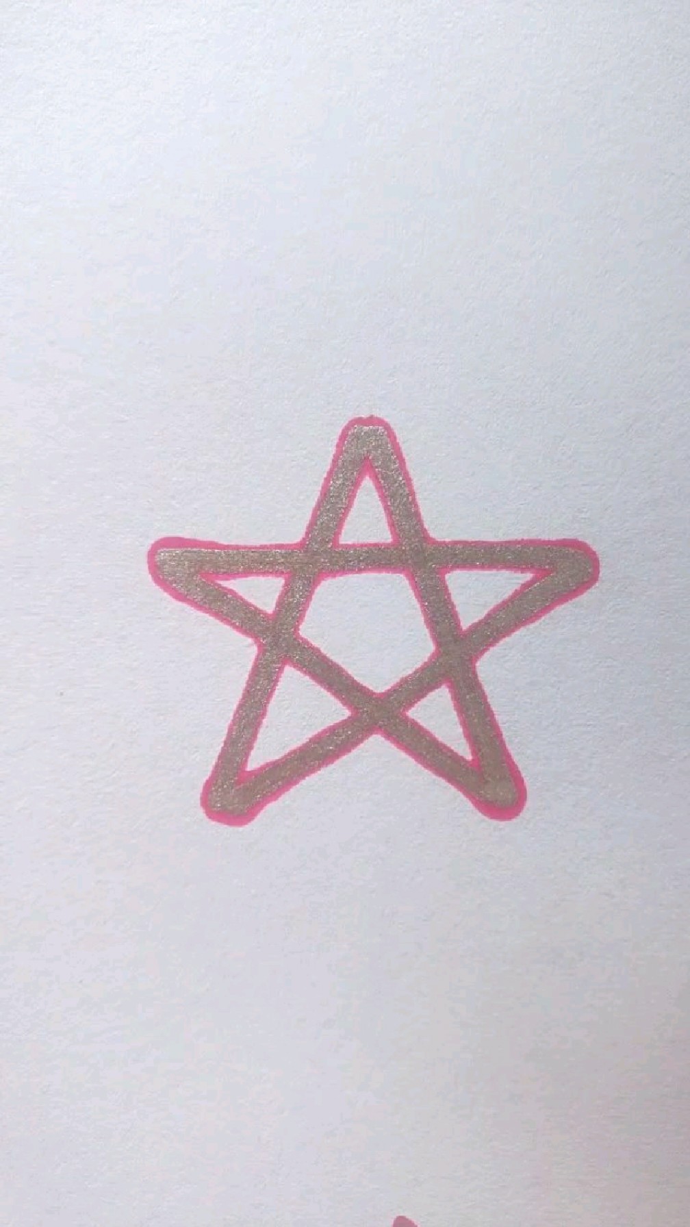 五角星简笔画