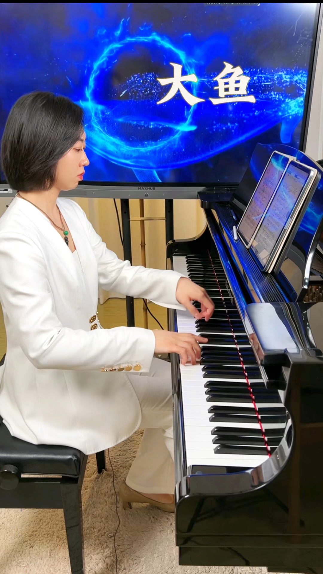 钢琴版《大鱼》,已收录在百首名曲中