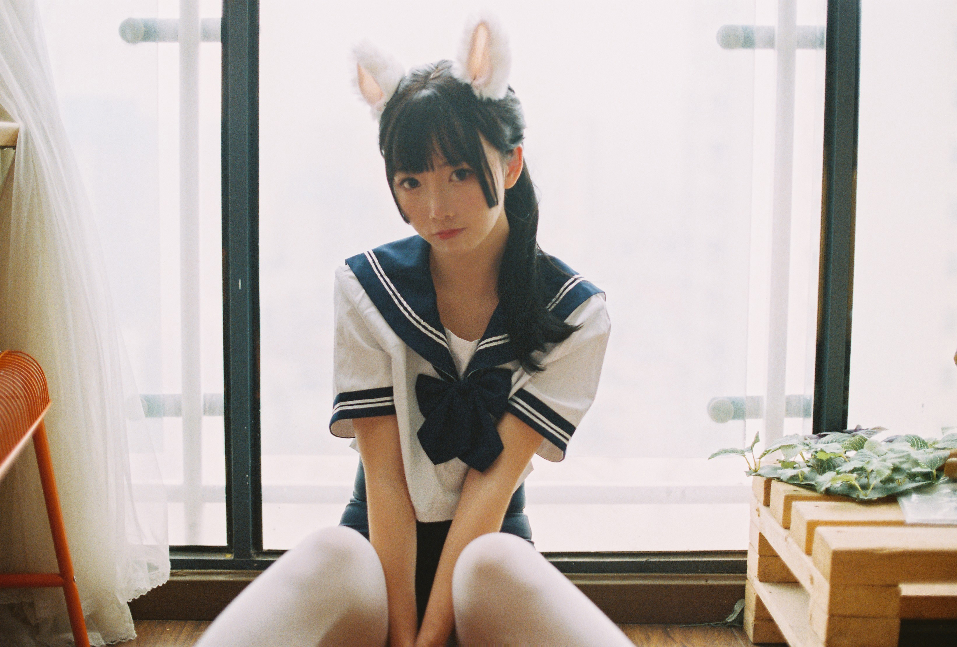 图片[25]-Coser面饼仙儿 NO.032 水手服 死库水 [35P291M]-六色网
