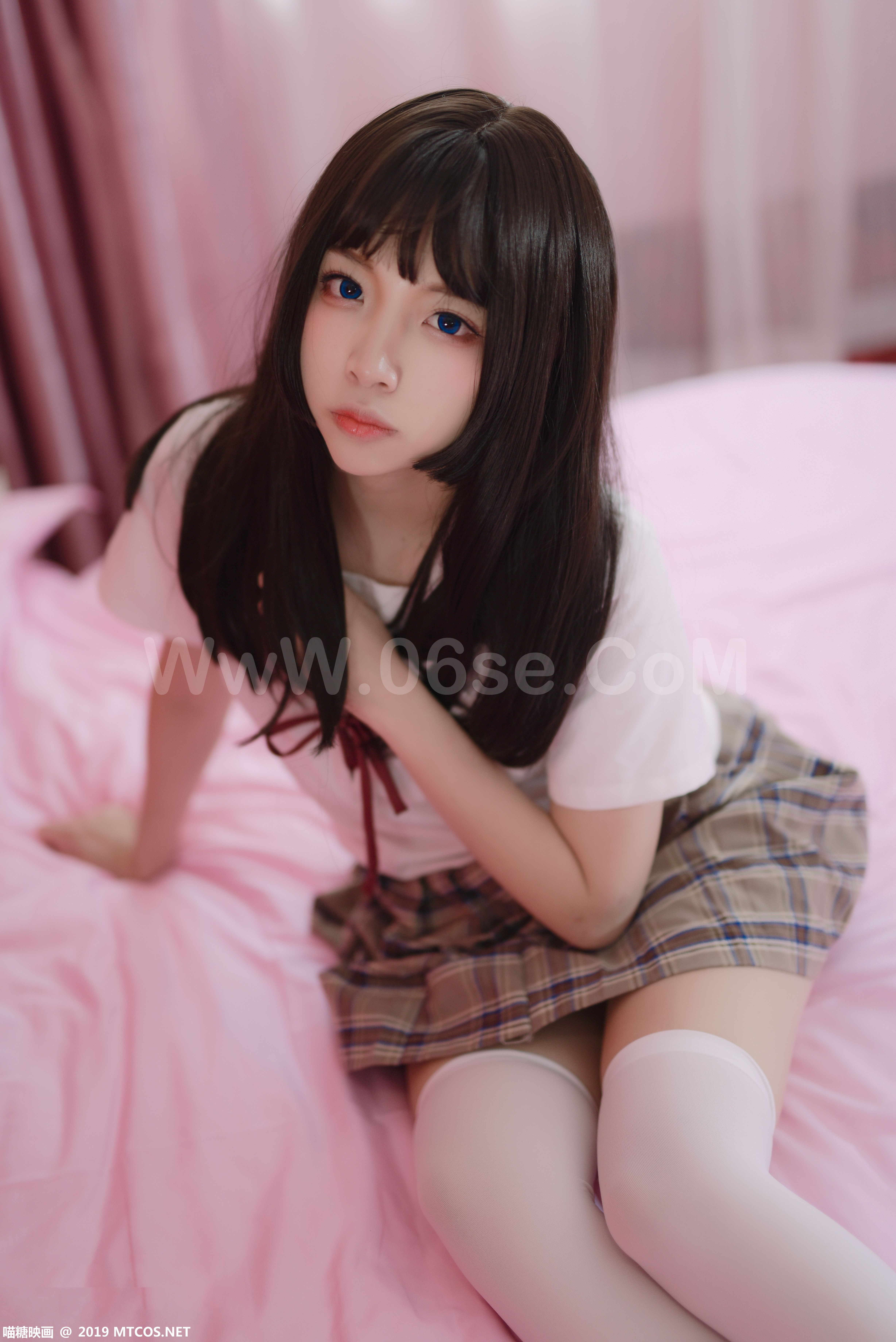 图片[25]-[MTCos] 喵糖映画 Vol.034 学妹丝语-六色网