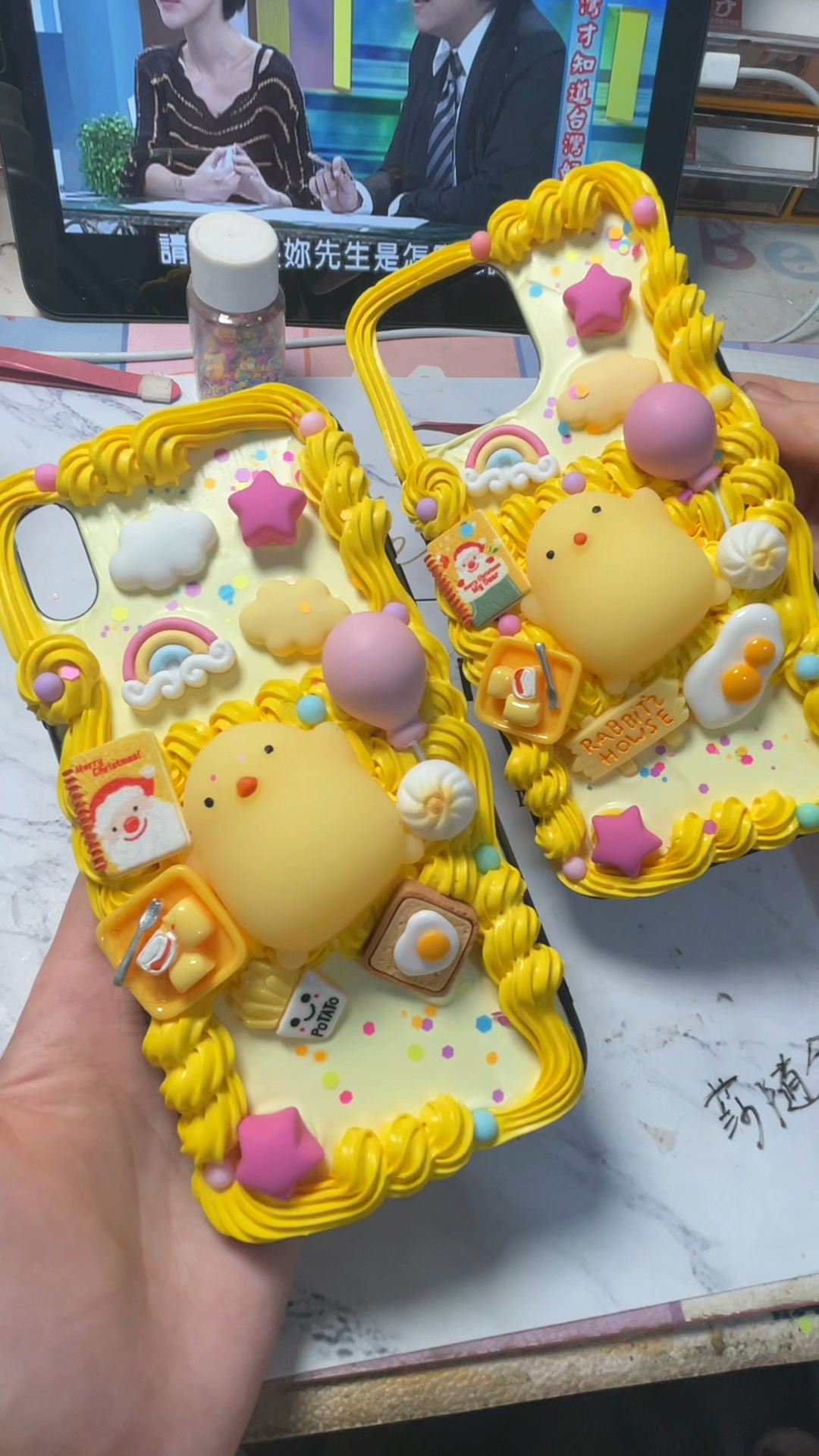 【奶油胶手机壳】什么时候可以量产捏捏小鸡呢~