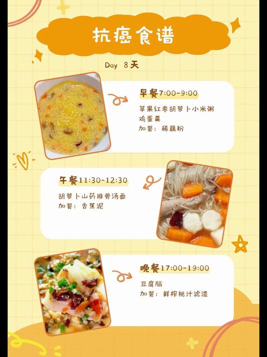 直肠癌健康食谱来啦!