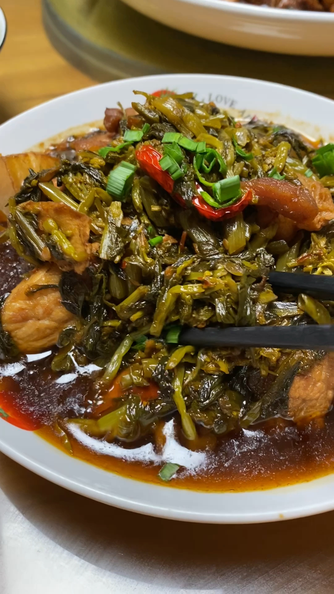 在安徽马鞍山这个油菜苔非常出名