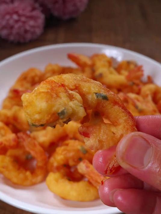 酥脆美味的干炸大虾