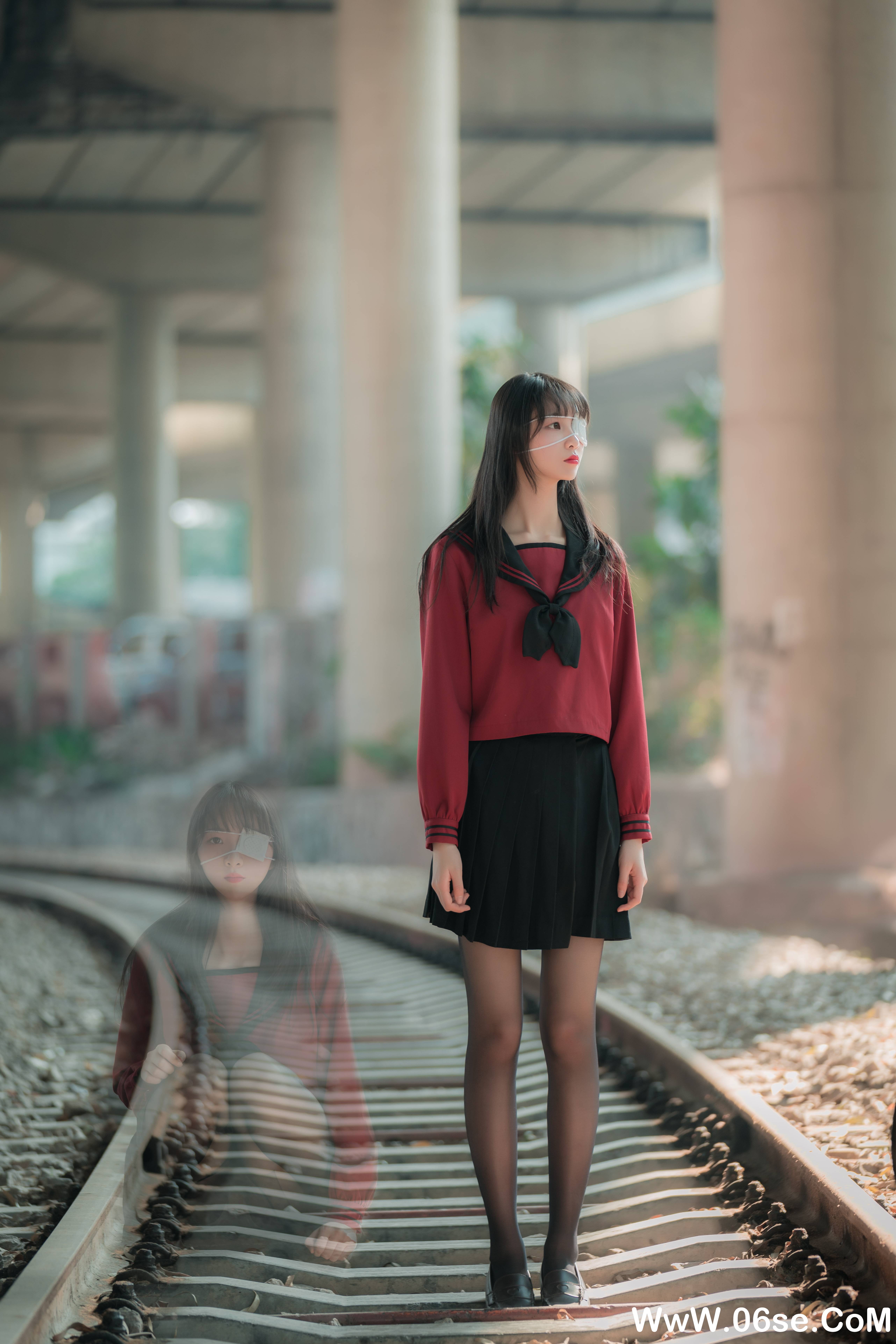 图片[14]-西瓜少女 NO.013 – 铁轨成片[47P721M]-六色网