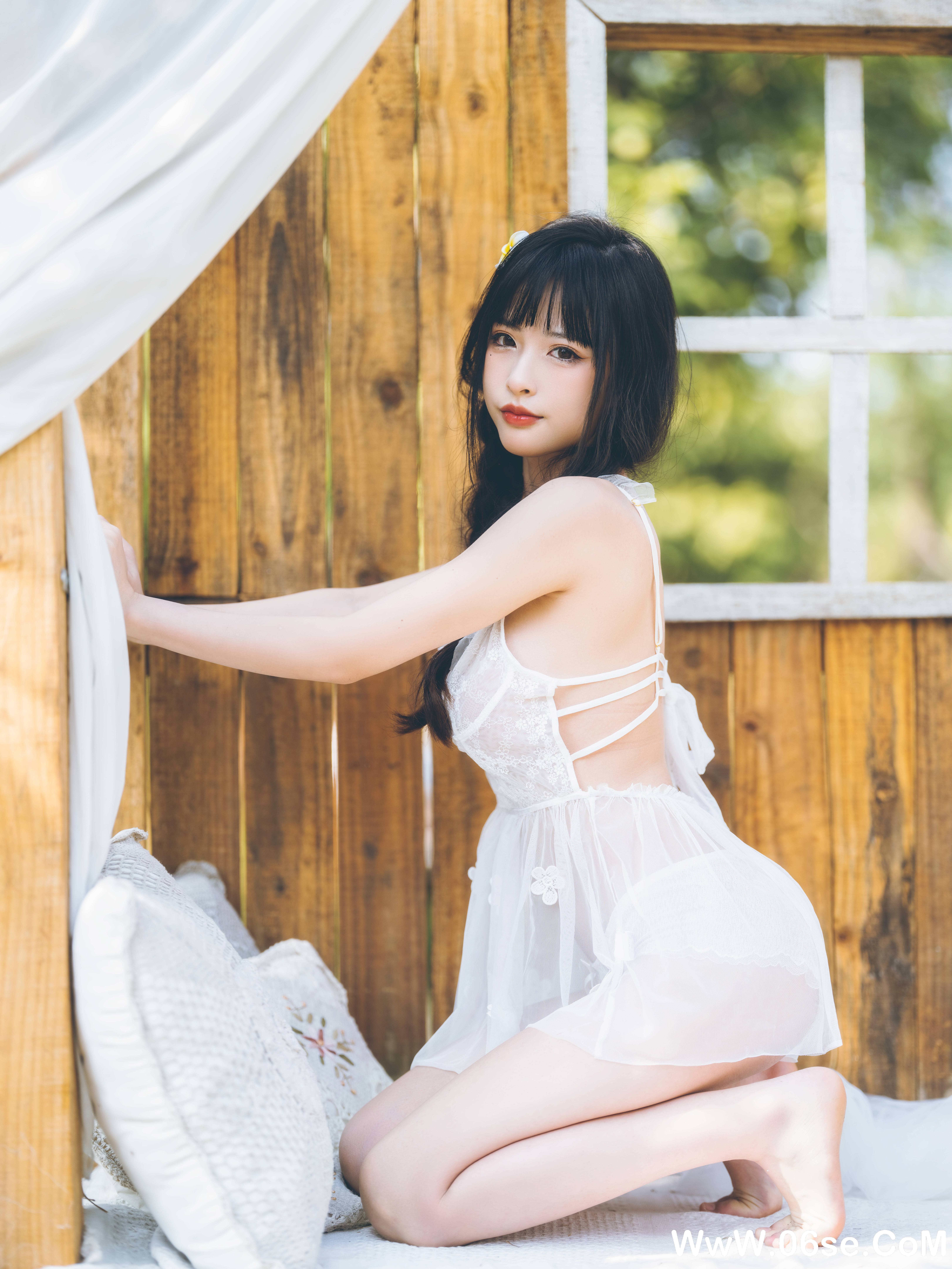 图片[55]-清水由乃 NO.021 – 田园蕾丝裙 [66P2.66G]-六色网