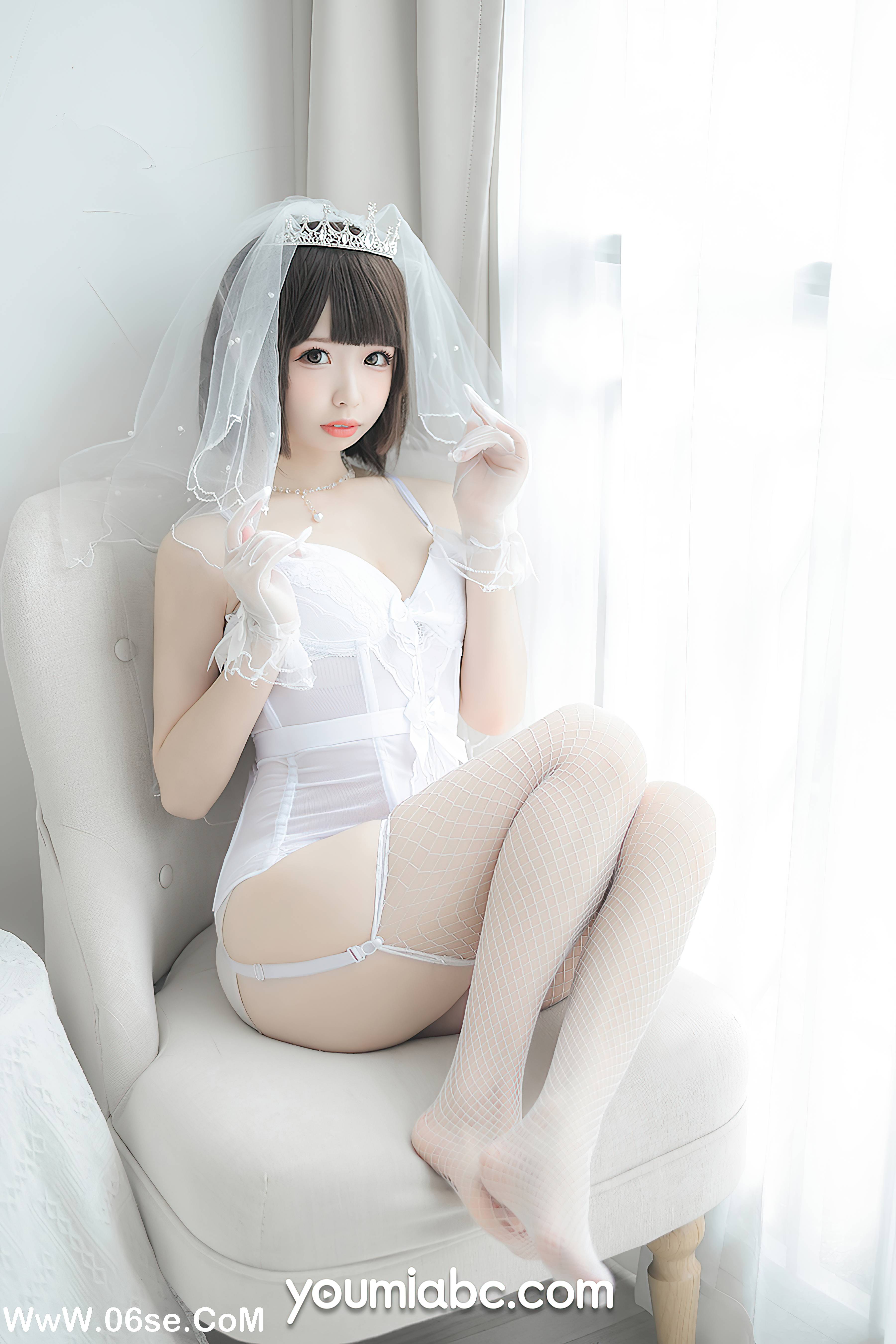 图片[18]-[YouMi尤蜜] 2020.11.10 白皙花嫁 甜椒妙妙mio[41+1P651M]-六色网
