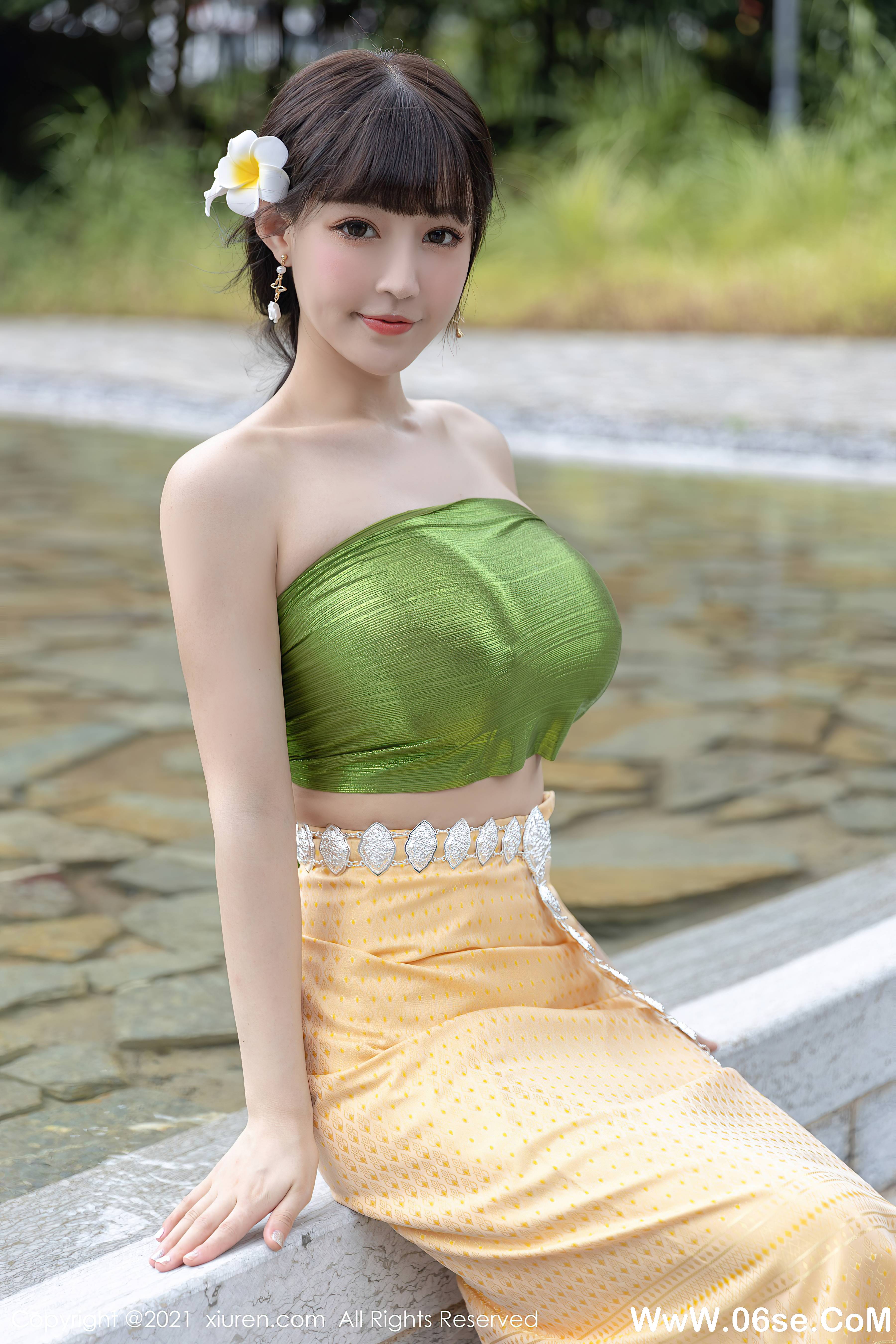 图片[4]-[XIUREN秀人网] 2021.09.18 NO.3971 朱可儿Flower[60+1P758M]-六色网