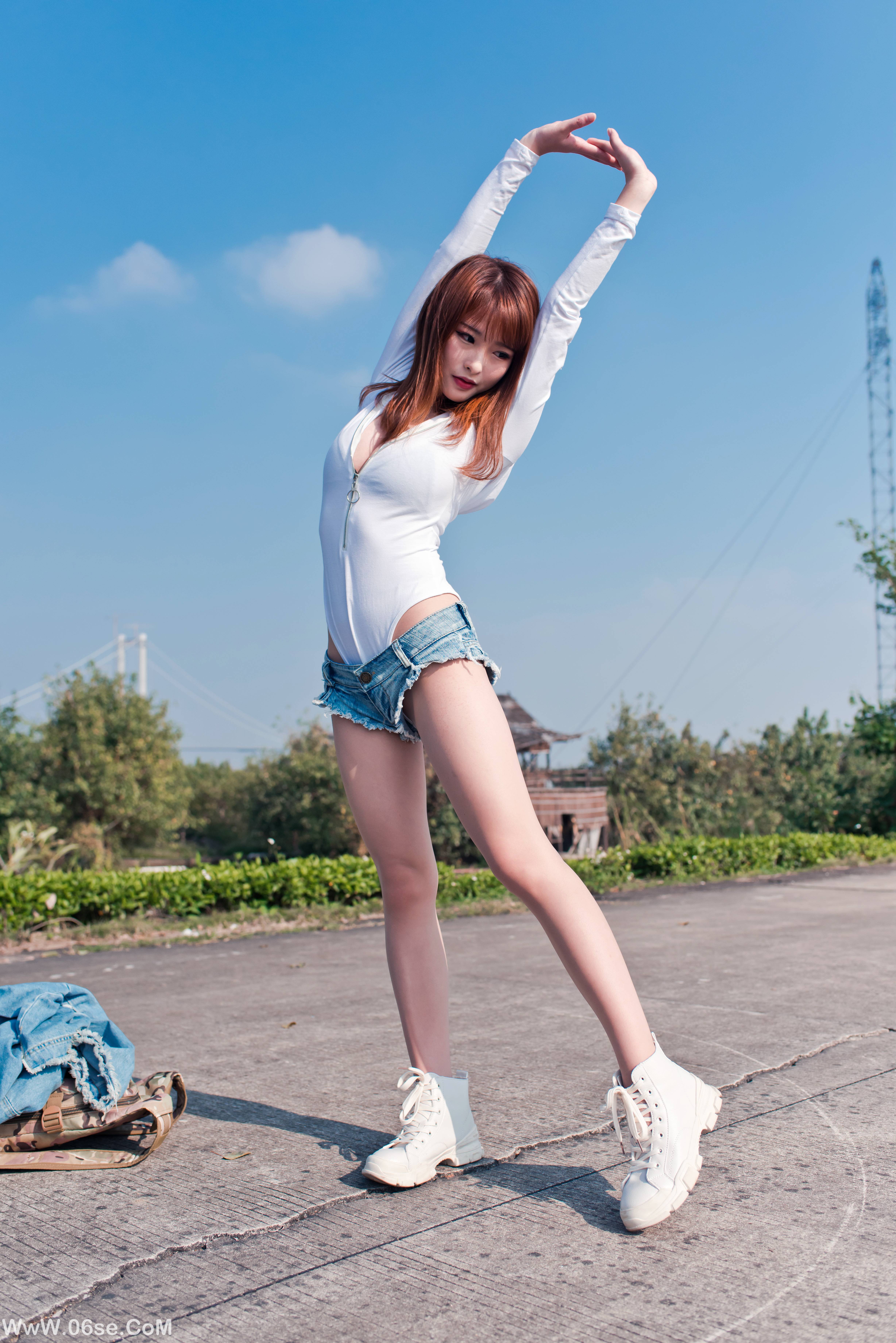 图片[297]-清水由乃 NO.003 御风街拍 轻水海鸥岛RS牛仔街拍 [413P2.81G]-六色网