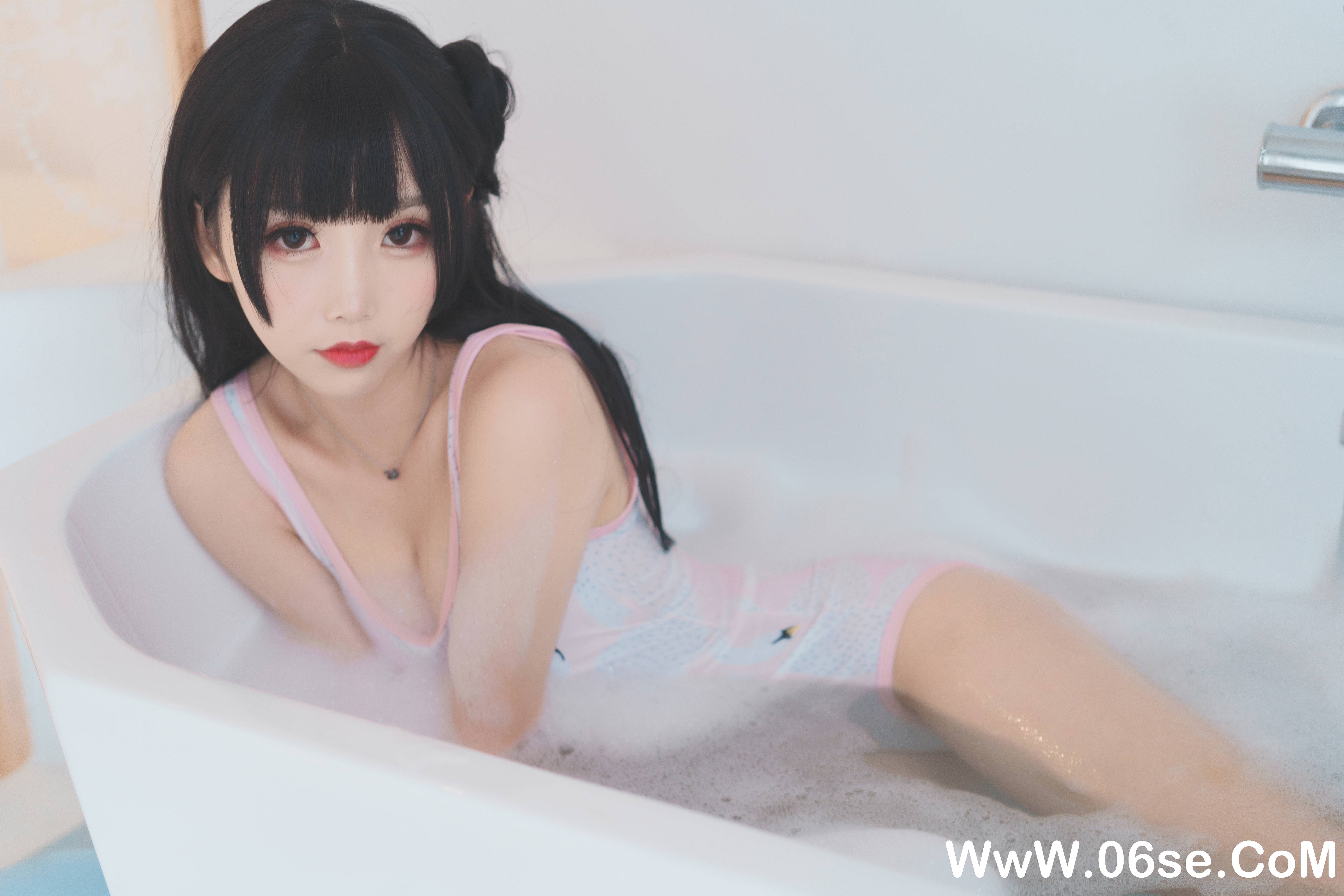 图片[28]-Coser面饼仙儿 NO.065 – 浴缸泡泡[41P426M]-六色网