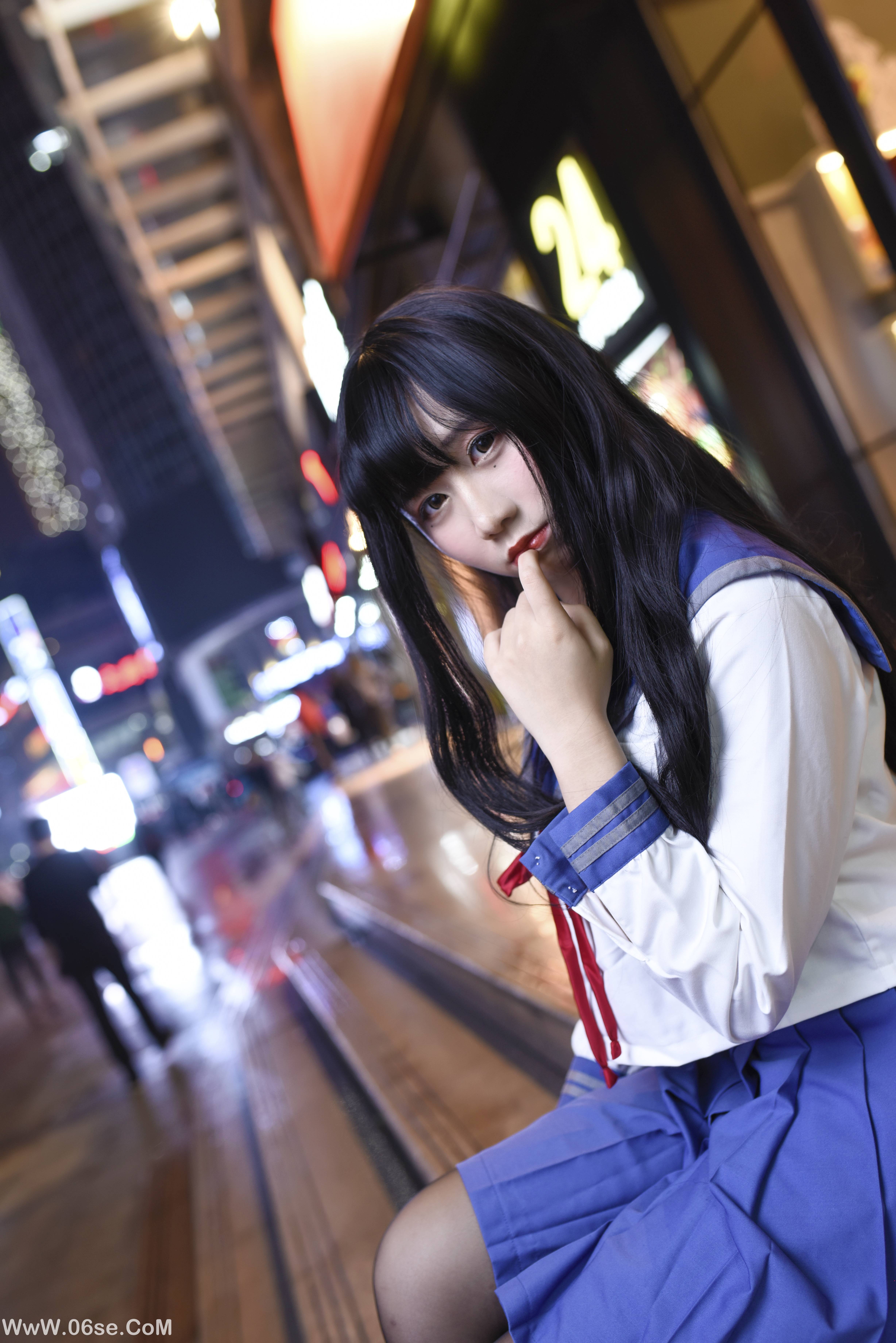 图片[10]-九曲Jean NO.005 – 雨天JK[21P309M]-六色网