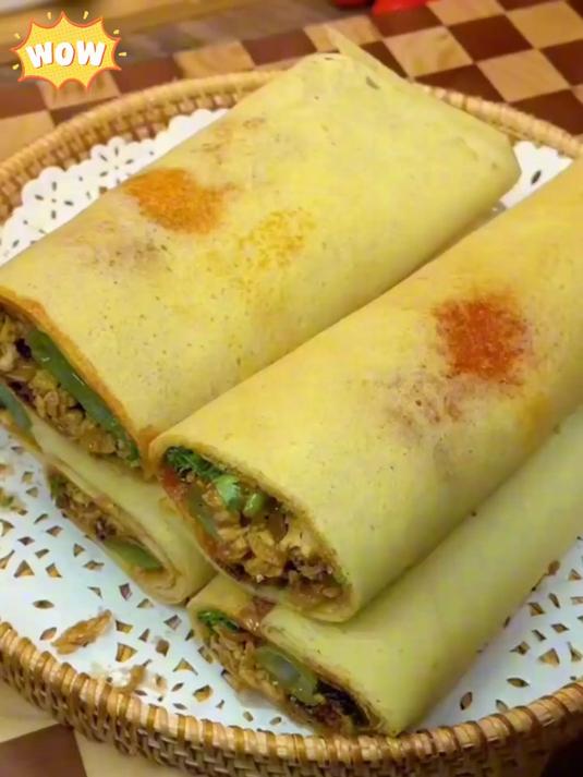 别再吃白米饭了,换成杂粮煎饼,低糖高纤维,管饱#健康饮食##早餐##杂粮##懒人早餐##快