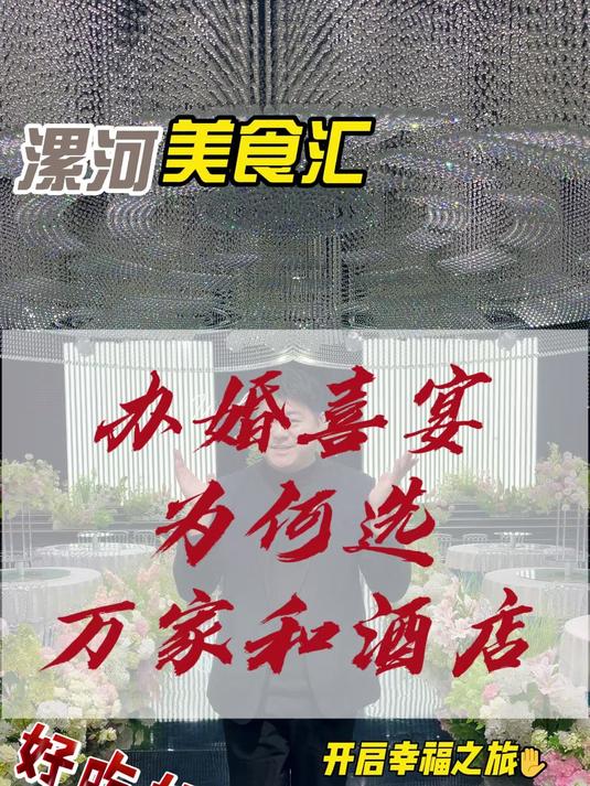 在漯河,结婚喜宴不知道去哪里?来万家和酒店了解一下吧