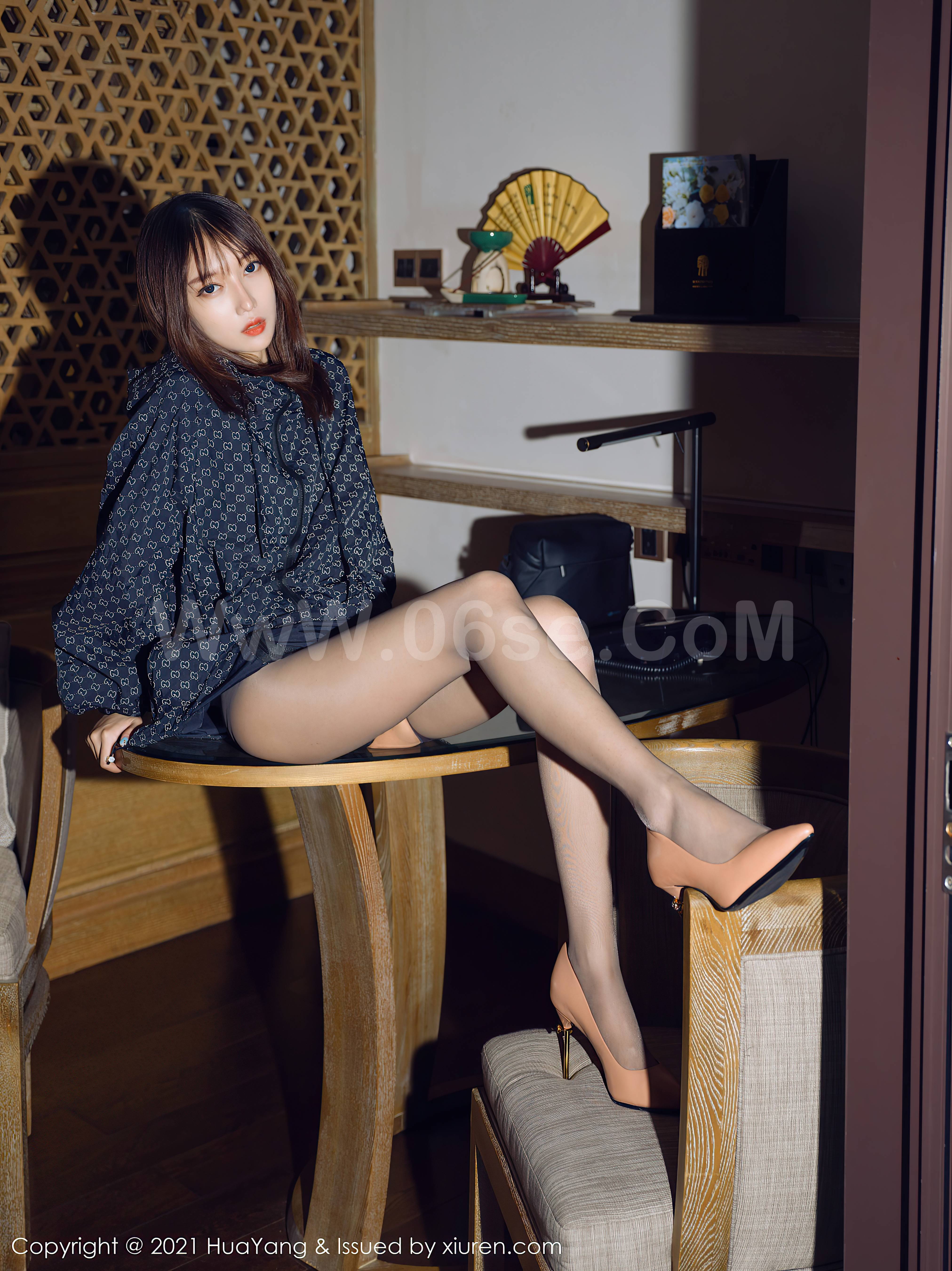 图片[20]-HuaYang Vol.443 玥儿玥er-六色网