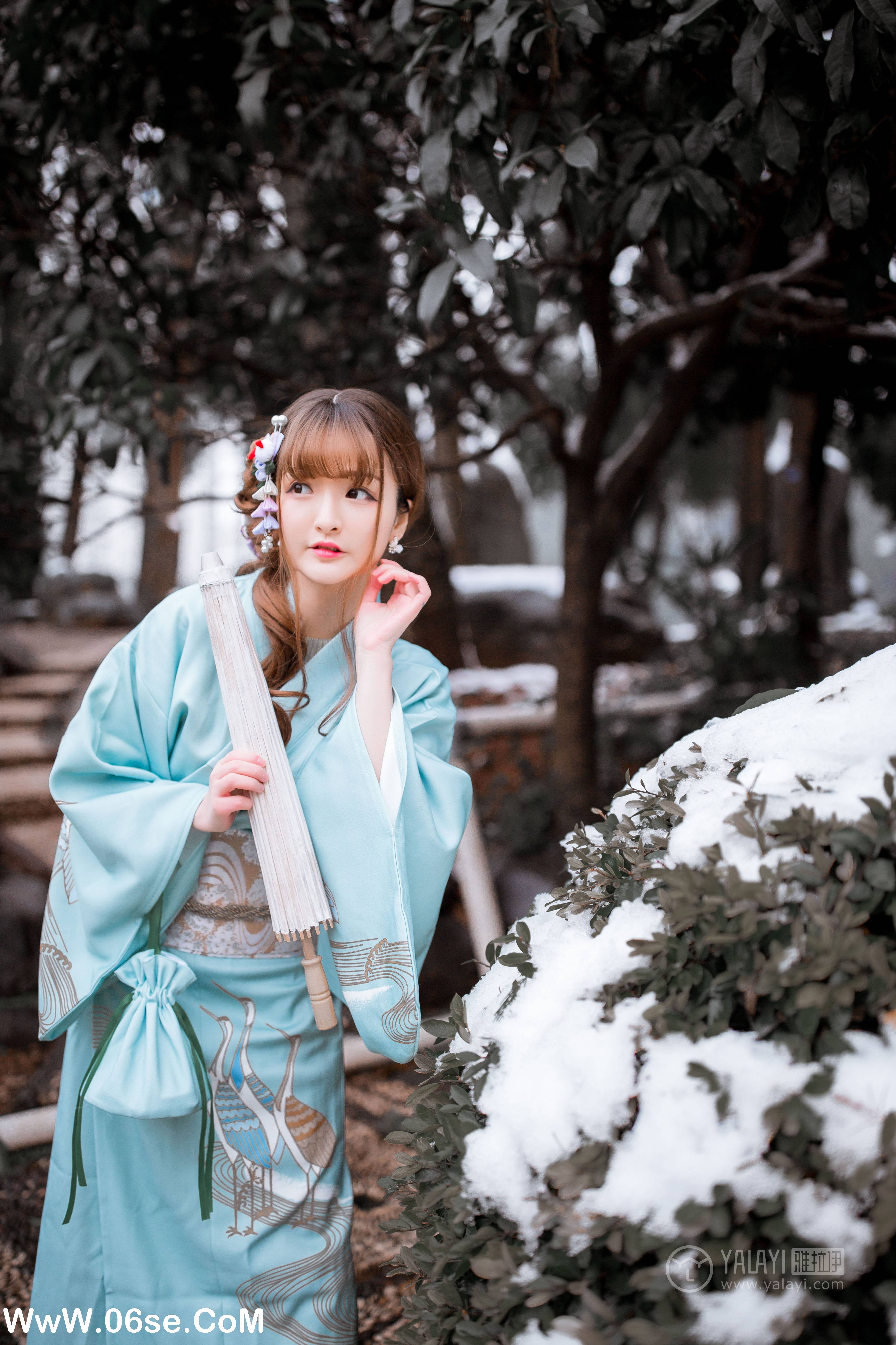 图片[31]-[YALAYI雅拉伊] No.192 赏雪 团团-六色网