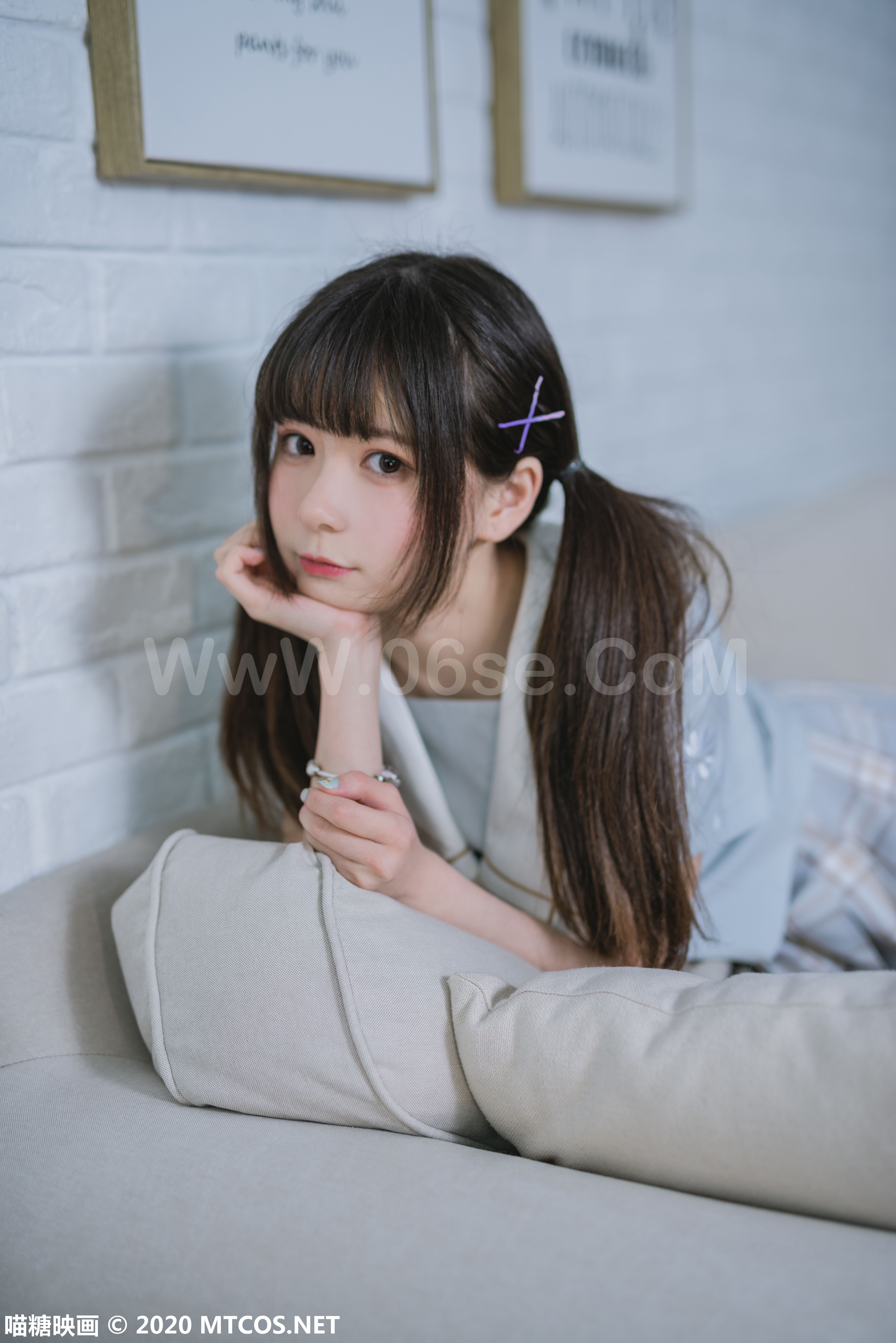 图片[37]-[MTCos] 喵糖映画 Vol.094 双马尾学妹-六色网