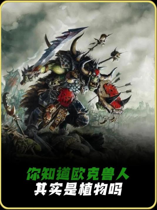 你知道欧克兽人其实是植物吗