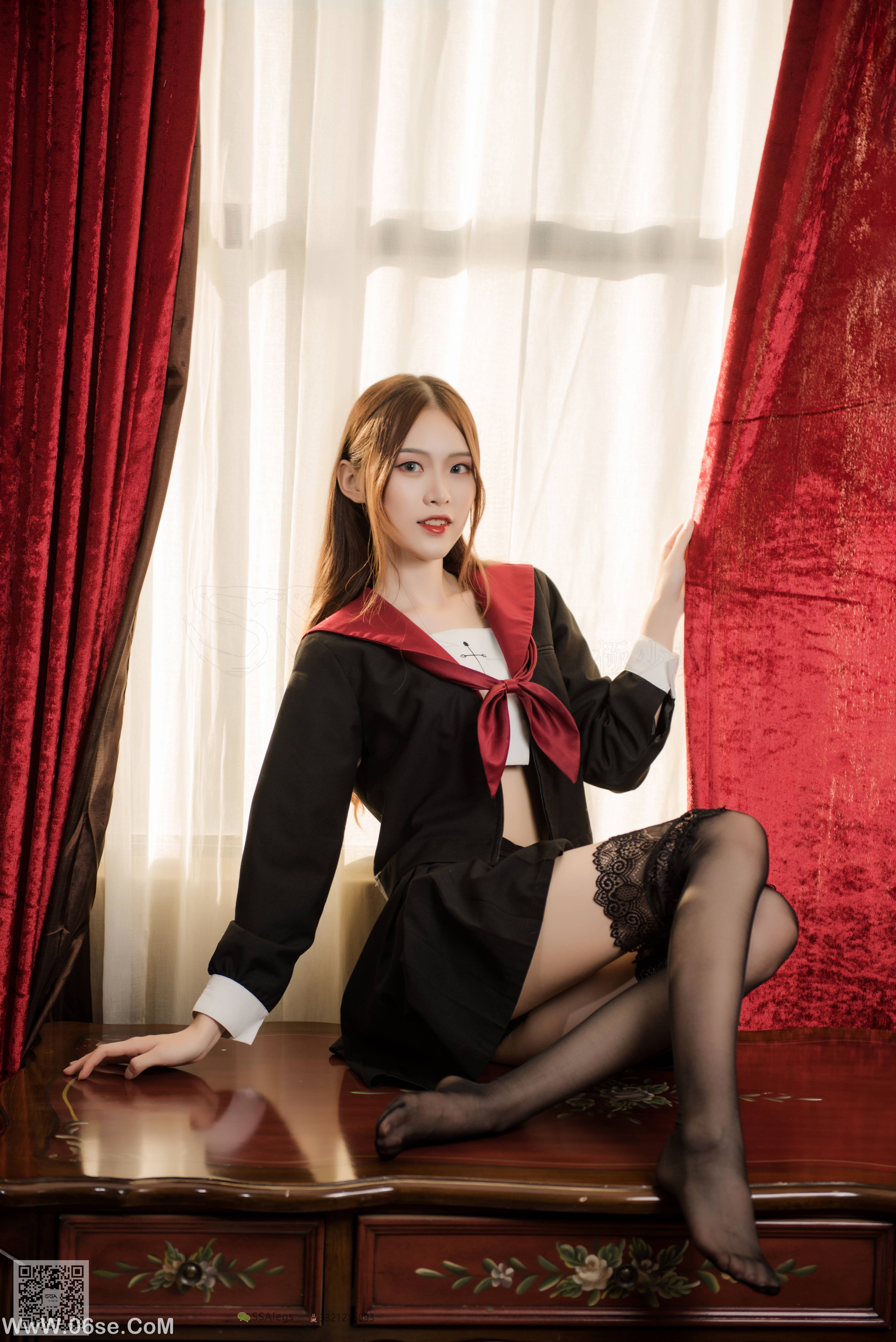 图片[28]-[SSA丝社] NO.011 琪琪 暗黑系萝莉少女的诱惑[99P1.03G]-六色网