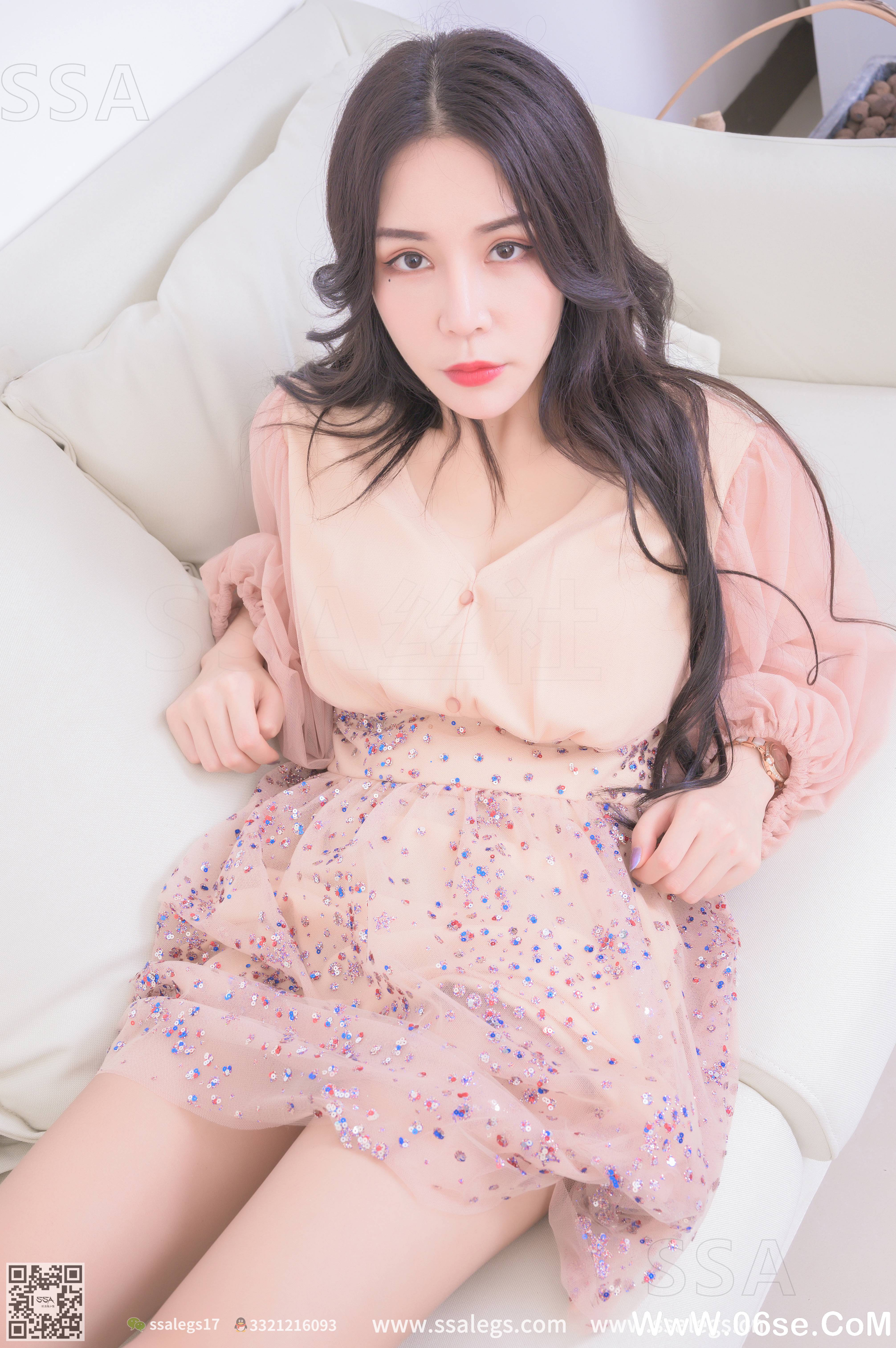 图片[135]-[SSA丝社] NO.312 娜娜御姐的红色高跟鞋咖啡丝美腿[148P1.76G]-六色网