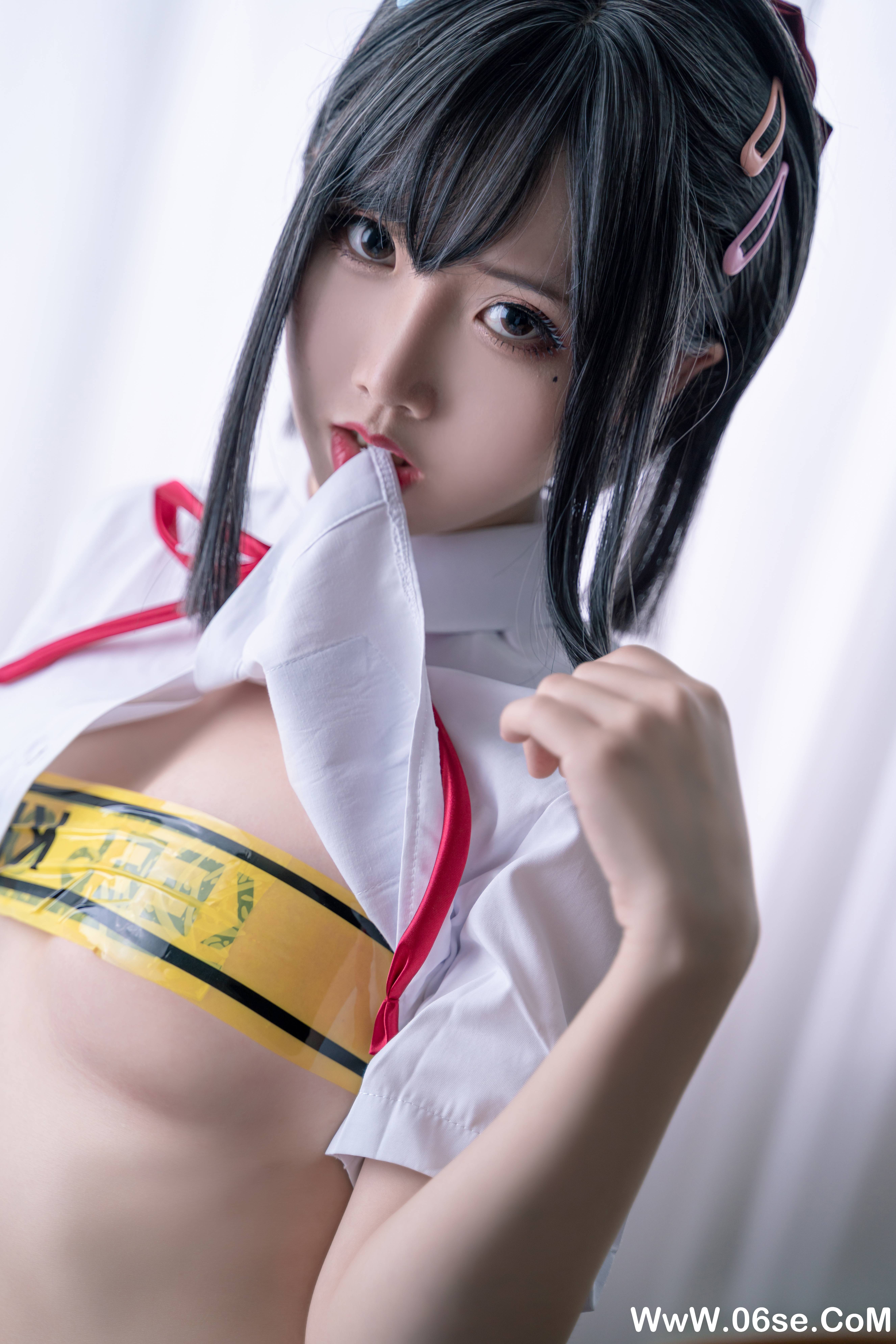 图片[21]-Coser面饼仙儿 NO.116 — 短校服胶带[32P475M]-六色网