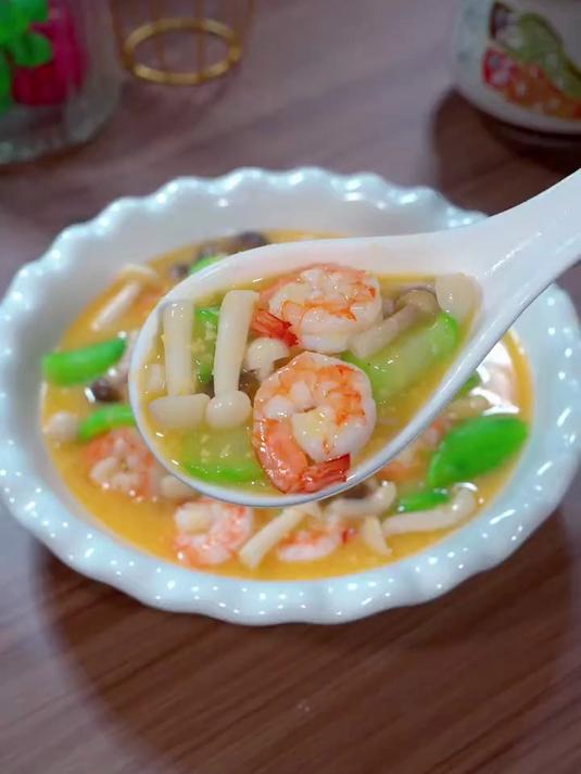 丝瓜烩虾仁做法味道绝了