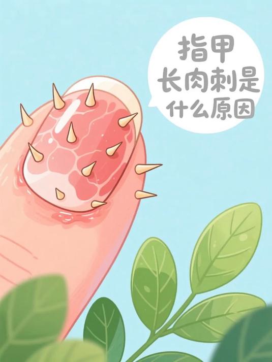 指甲长肉刺是什么原因