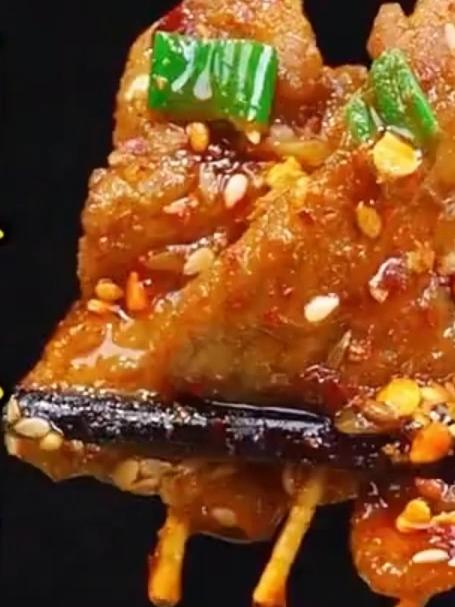 牙签牛肉学会了再也不用去外面吃啦,到底怎样做才能,外焦里软,不干不硬又好吃呢#美食##家常