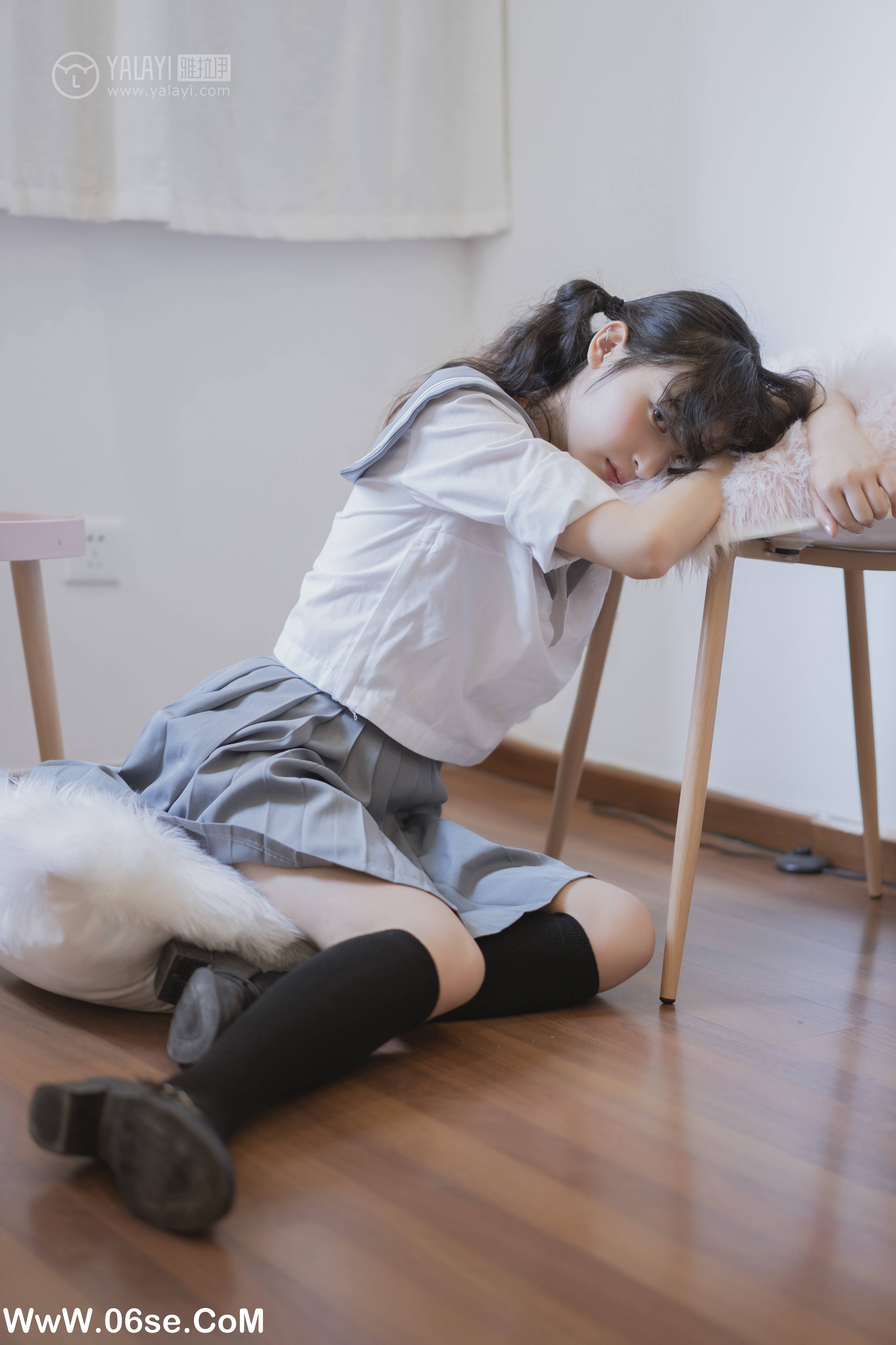图片[56]-[YALAYI雅拉伊] No.349 清纯学生妹 西子-六色网
