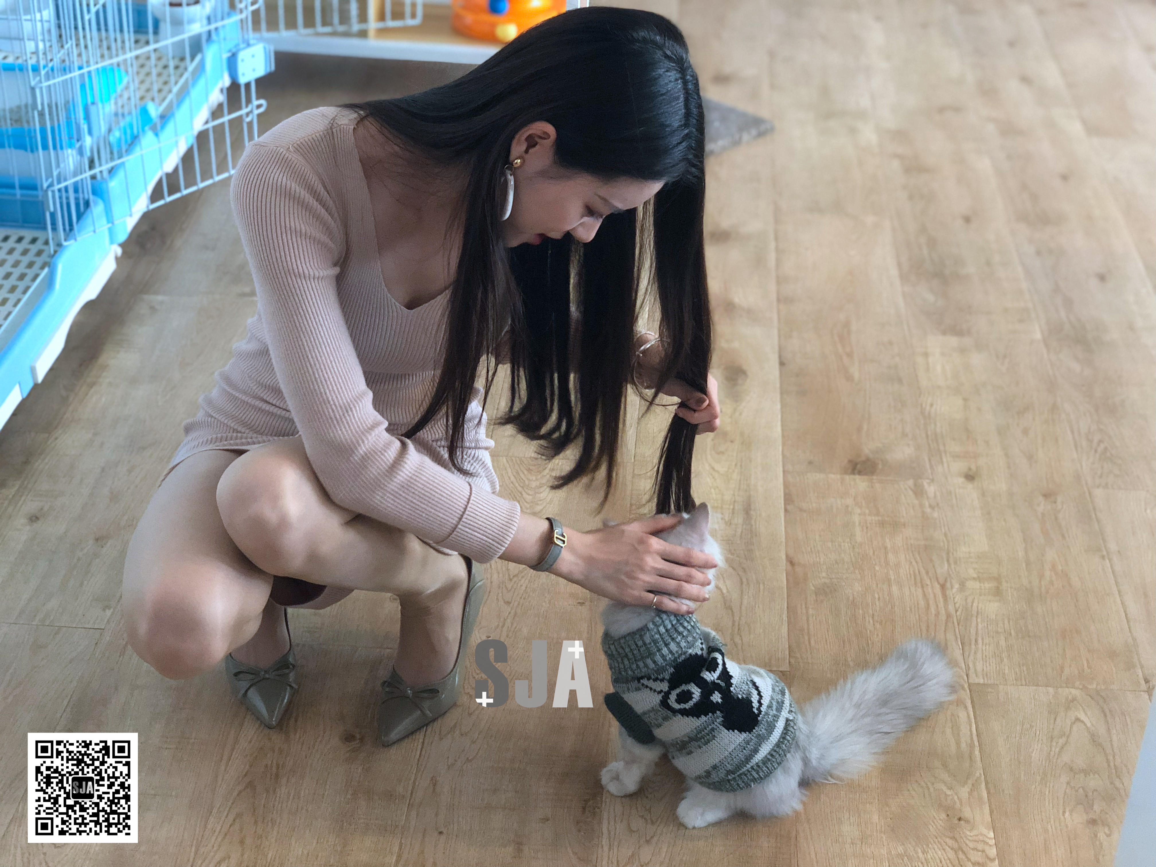 图片[53]-[SJA佳爷]闺蜜视角 NO.013 喵 [60P+81M]-六色网