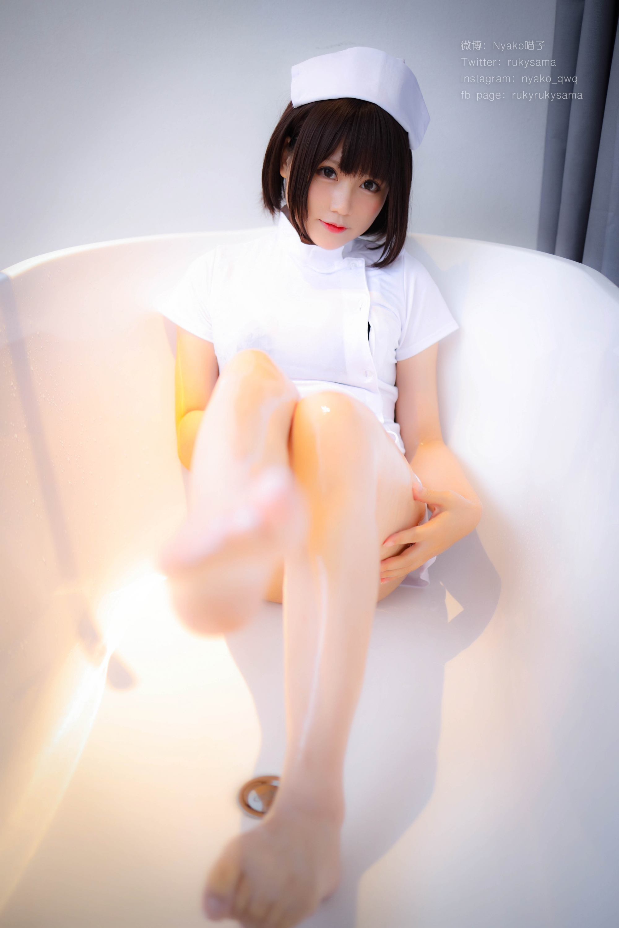图片[54]-Nyako喵子 NO.002 – 护士服[155P+4V865M]-六色网