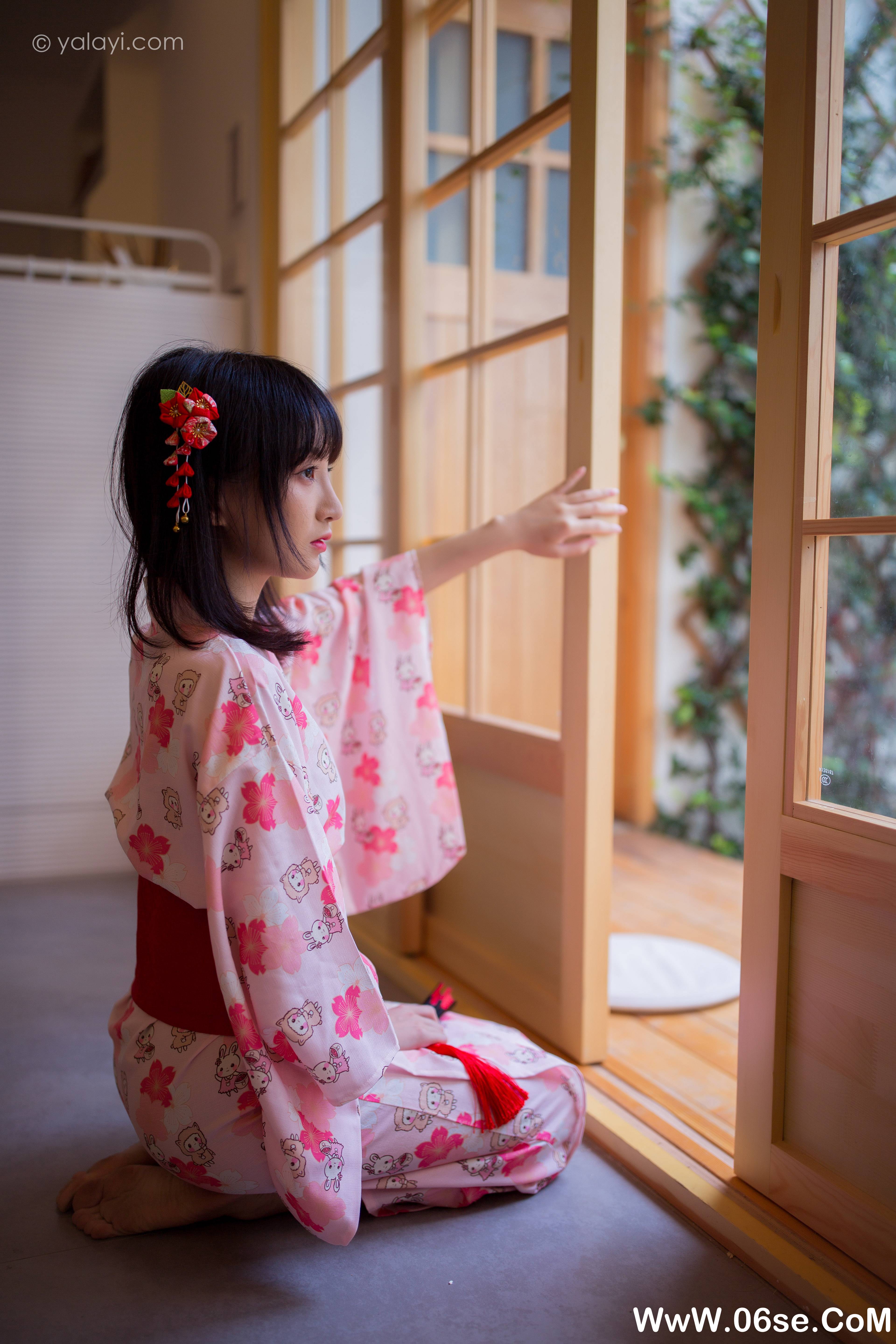 图片[25]-[YALAYI雅拉伊] 2020.09.24 NO.706  落落《樱花精灵》[40P+1P336M]-六色网