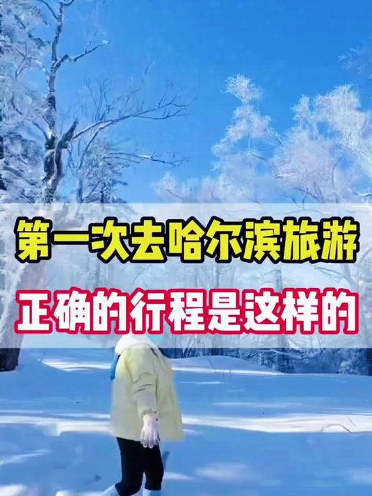 第一次去哈尔滨旅游 正确的行程是这样的#春节热门旅游城市##春节旅游攻略已到位##带孩子#