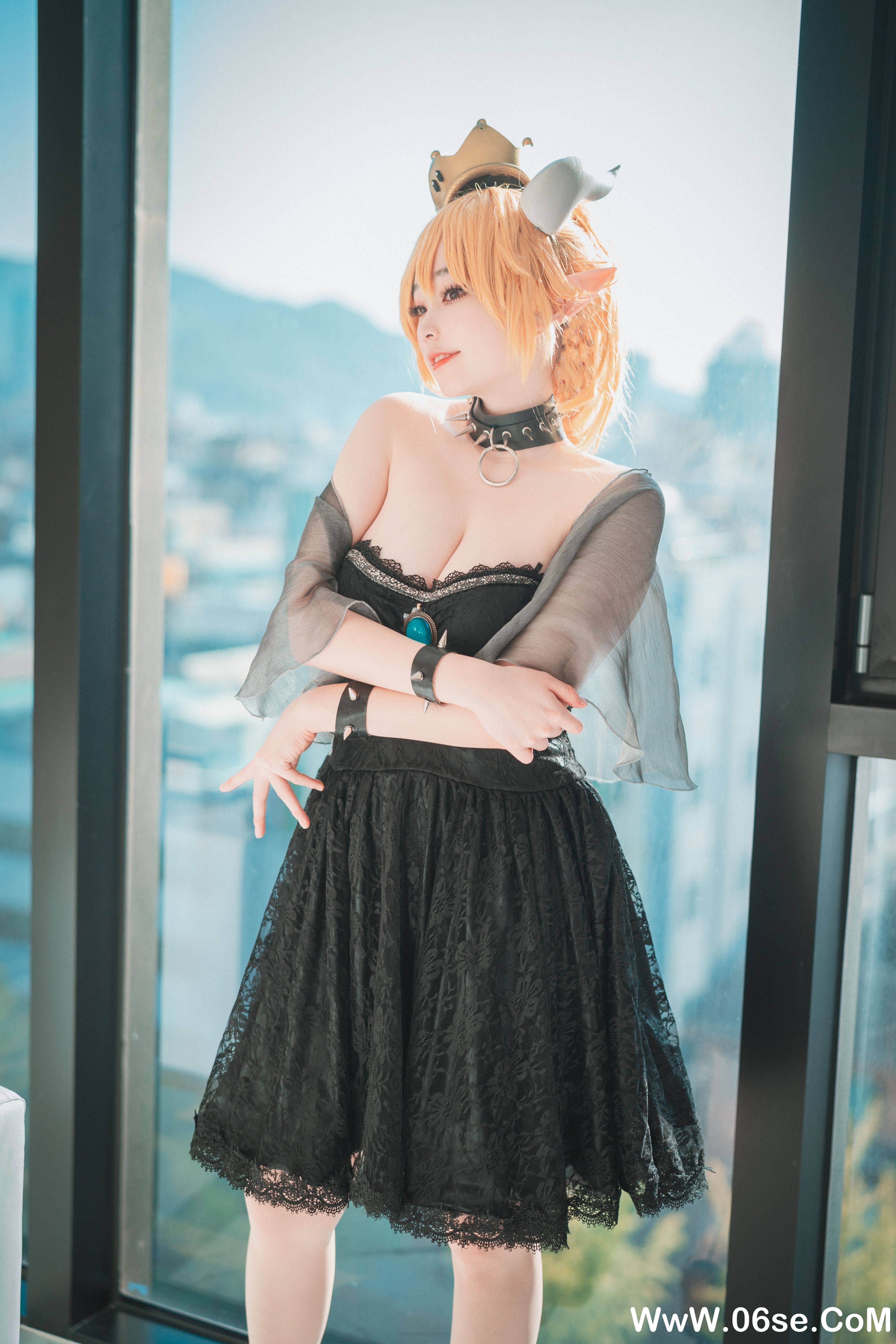 图片[23]-DJAWA – NO.044 Halloween with Bowsette [50P370M]-六色网